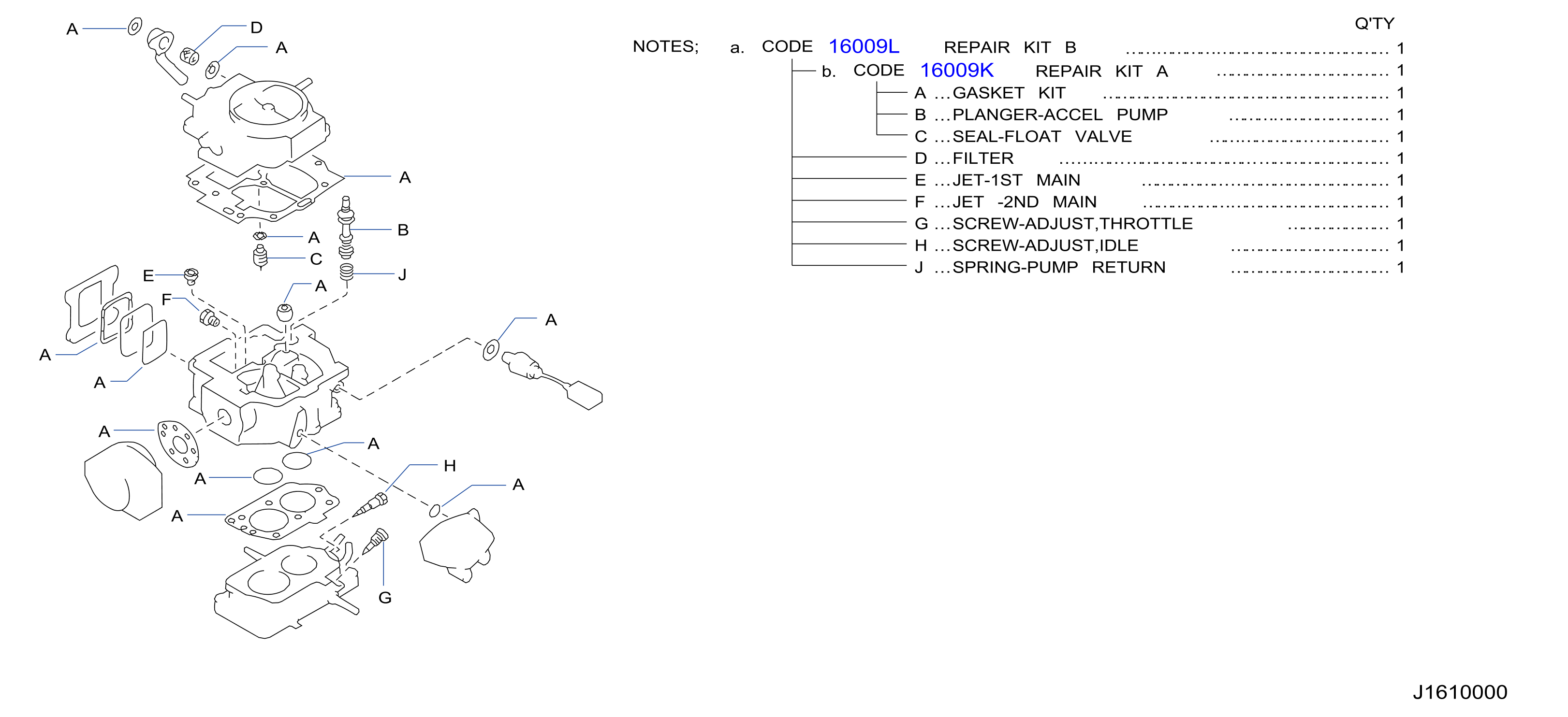 Carburetor Repair Kit
