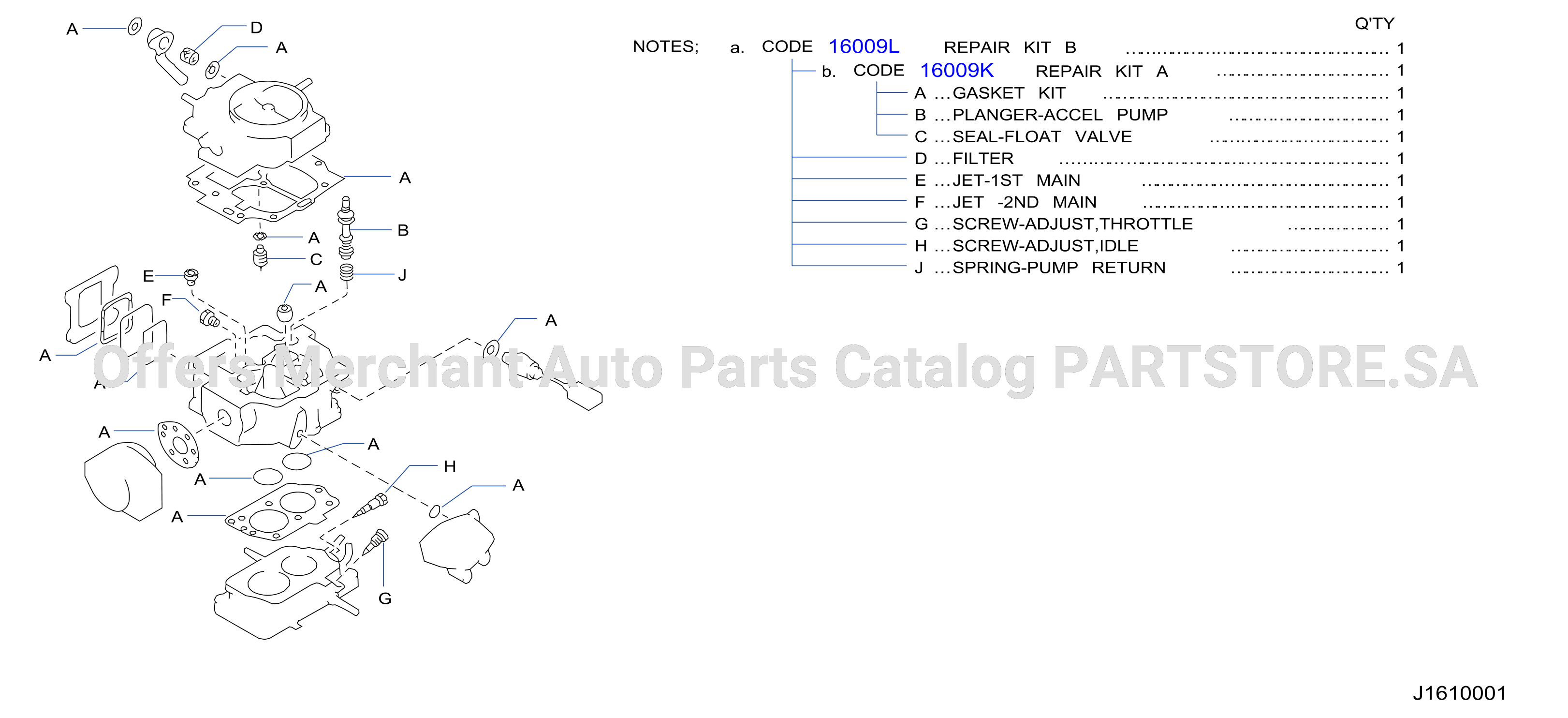 Carburetor Repair Kit