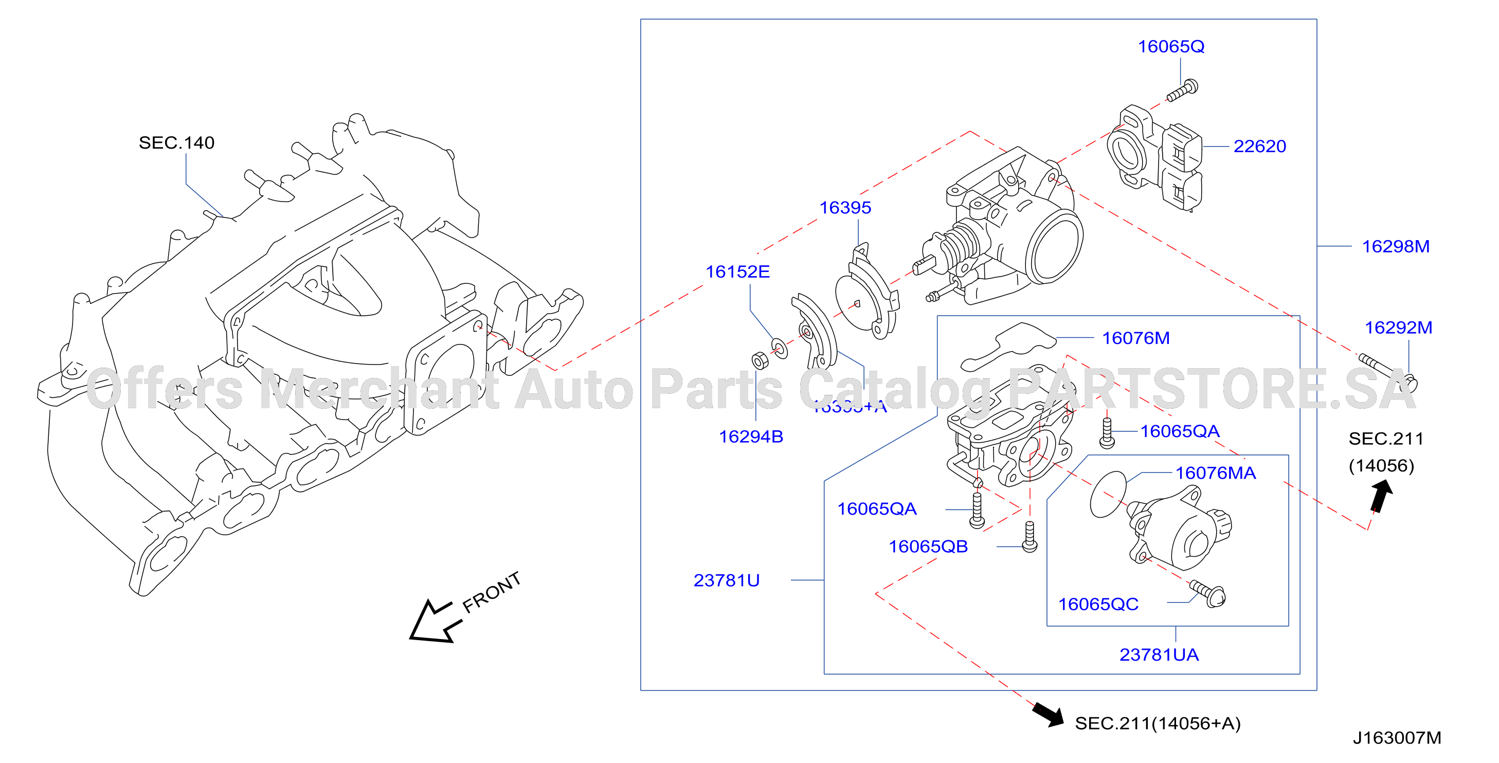 Throttle Chamber Mt