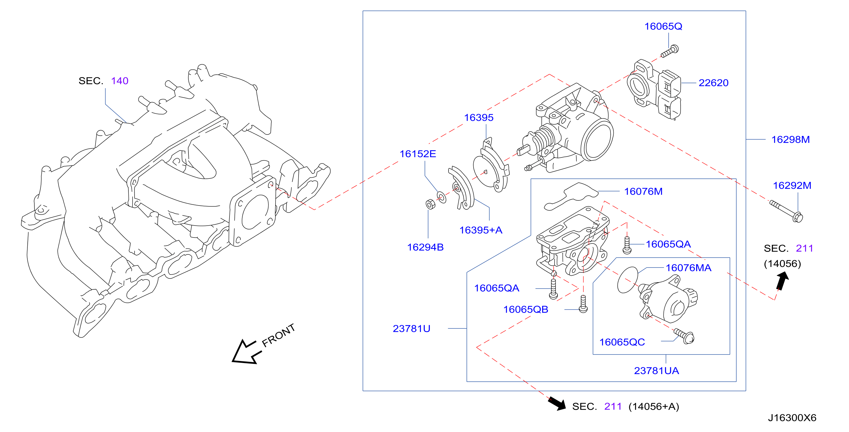 Throttle Chamber Mt