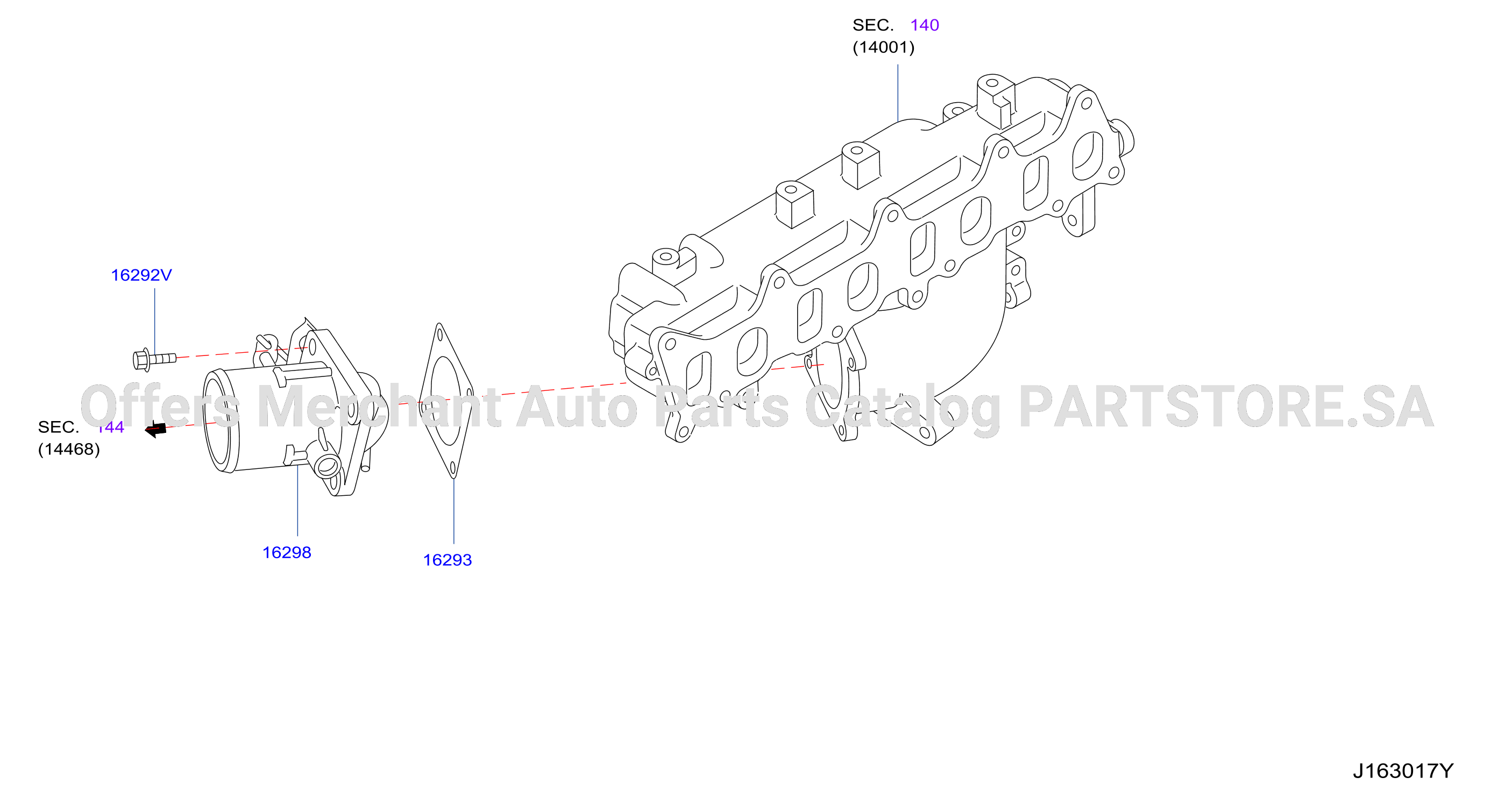 Throttle Chamber With Exh Brake