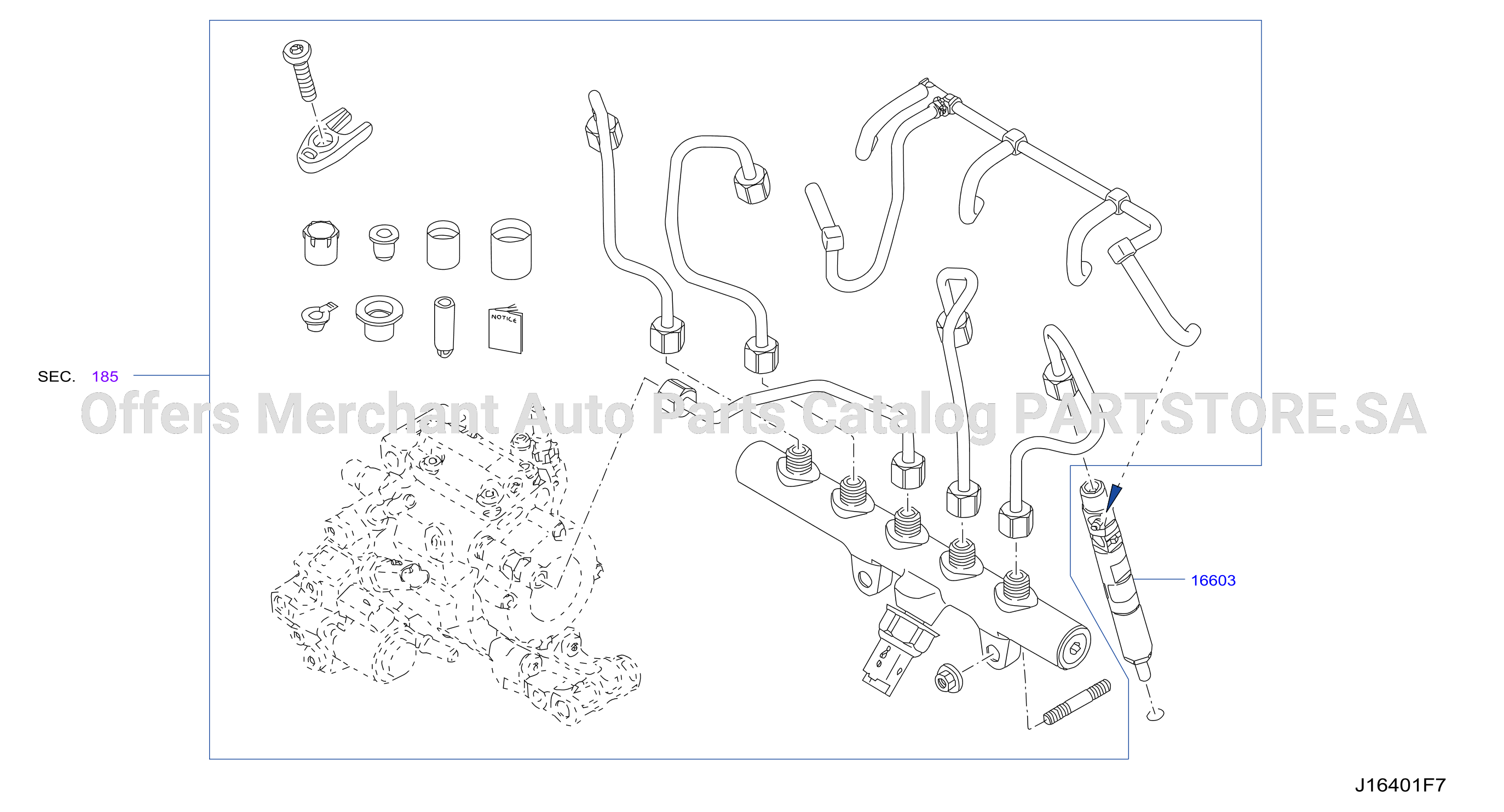 Fuel Strainer Fuel Hose Injection Nozzle