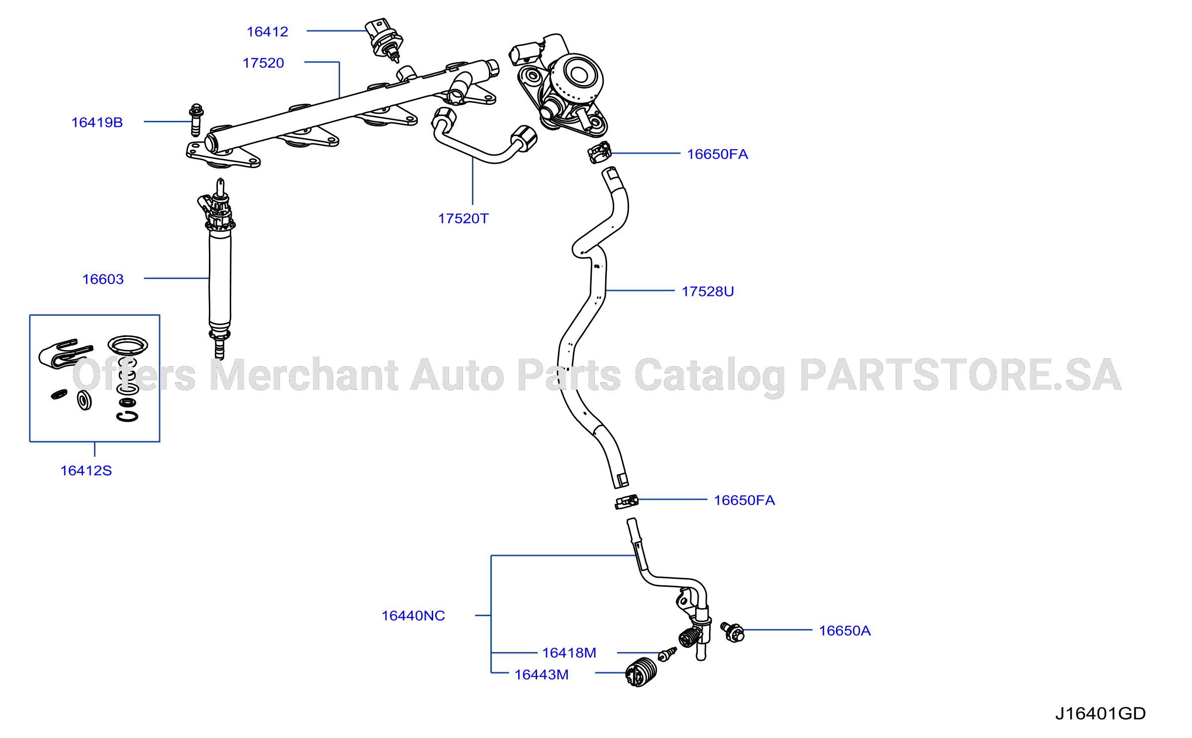 Fuel Strainer Fuel Hose Fuel Distributor Piping