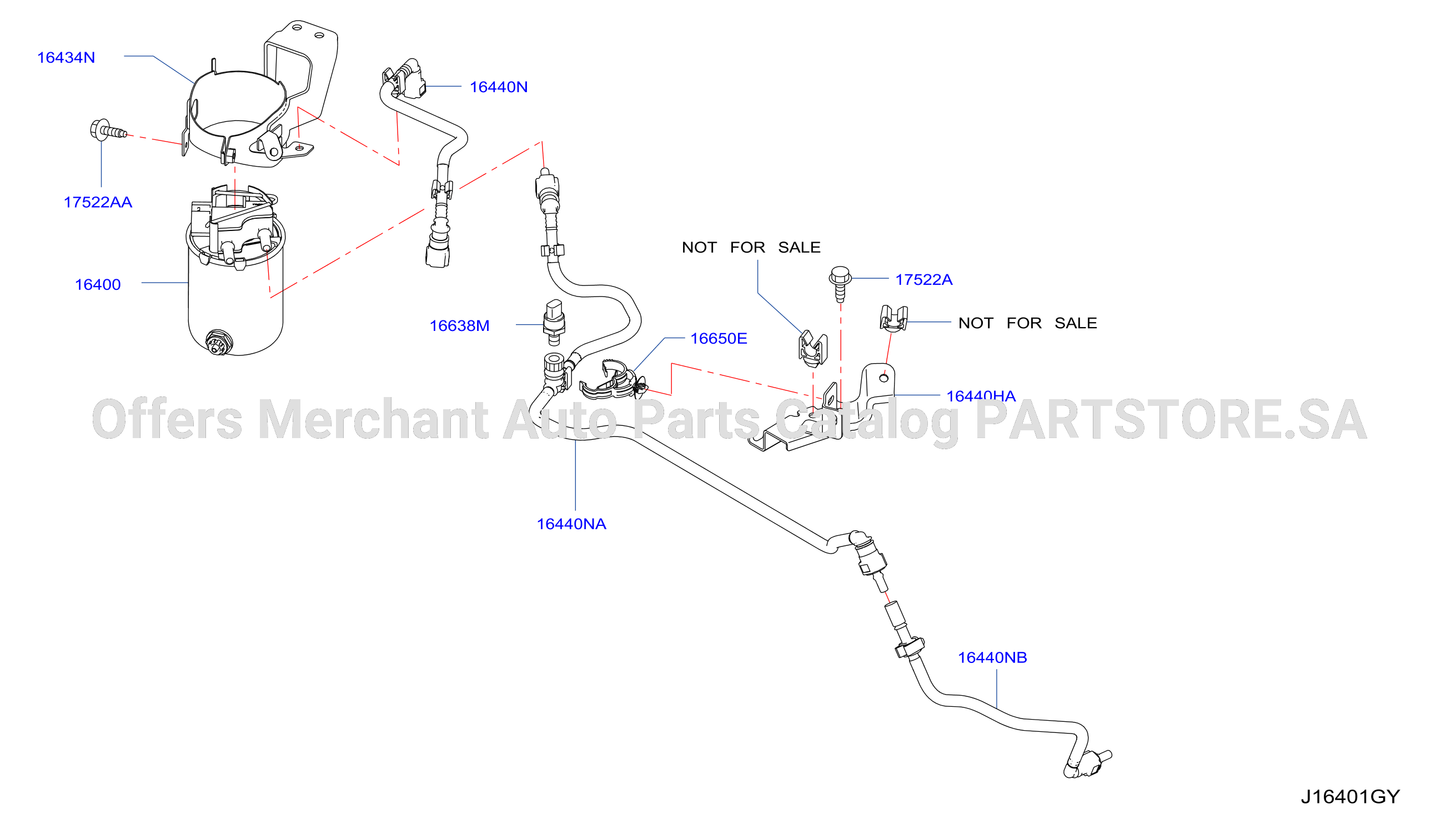Fuel Strainer Fuel Hose F / Std