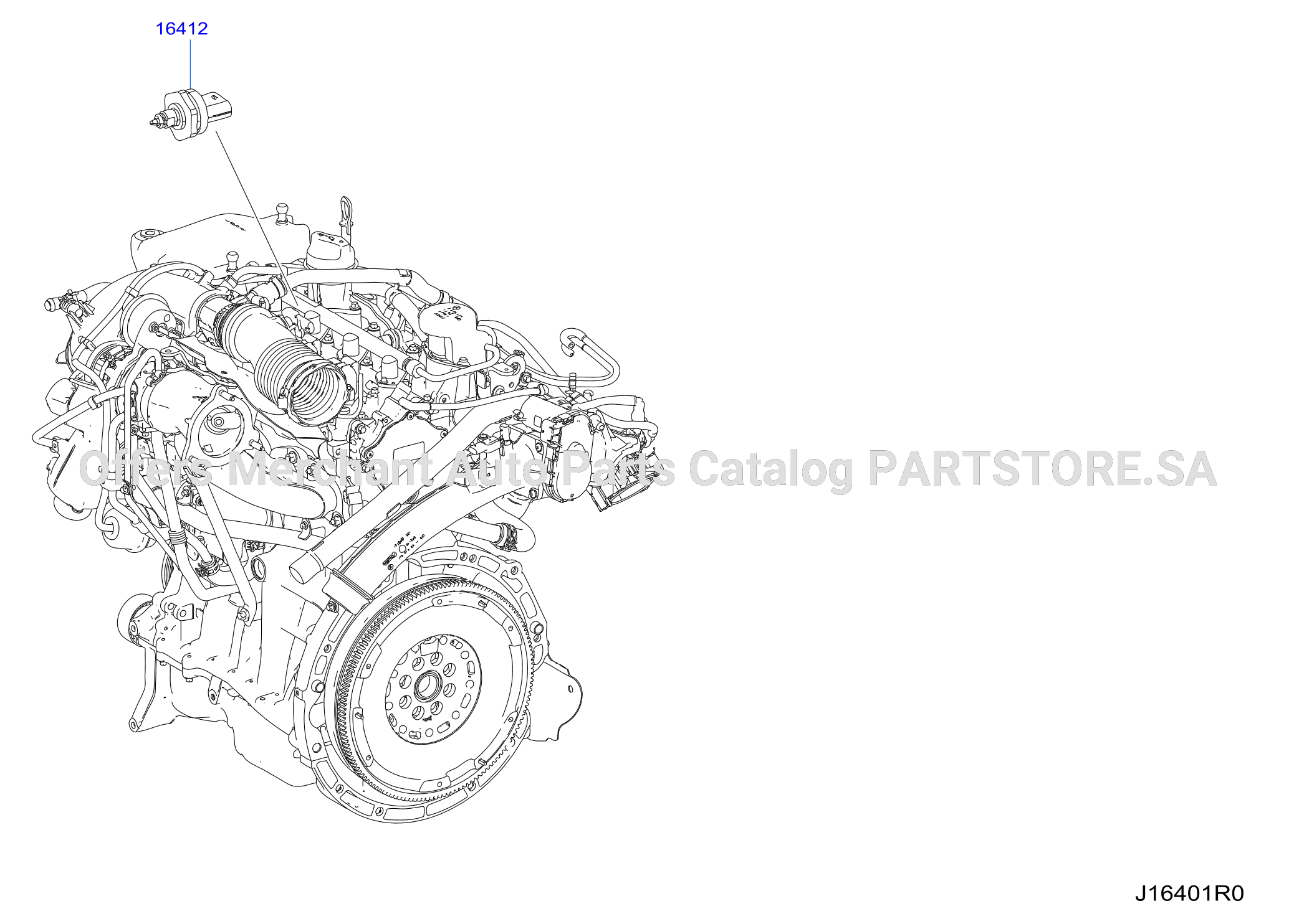 Fuel Strainer Fuel Hose Pressure Transducer