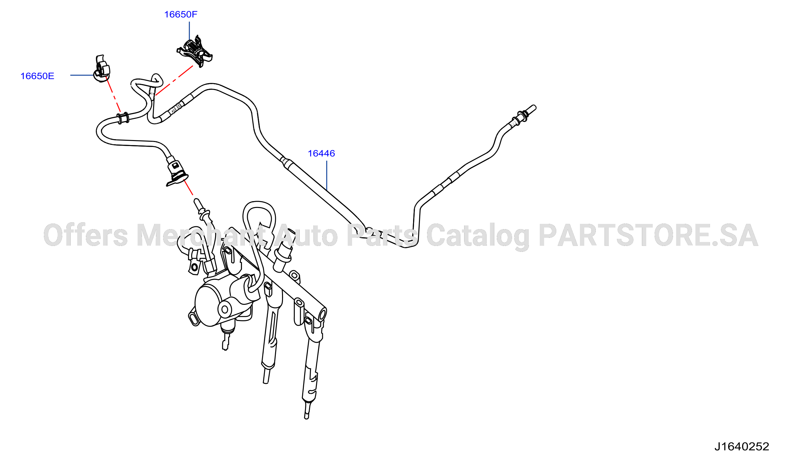 Fuel Strainer Fuel Hose Piping Eng Compt Fuel Feed