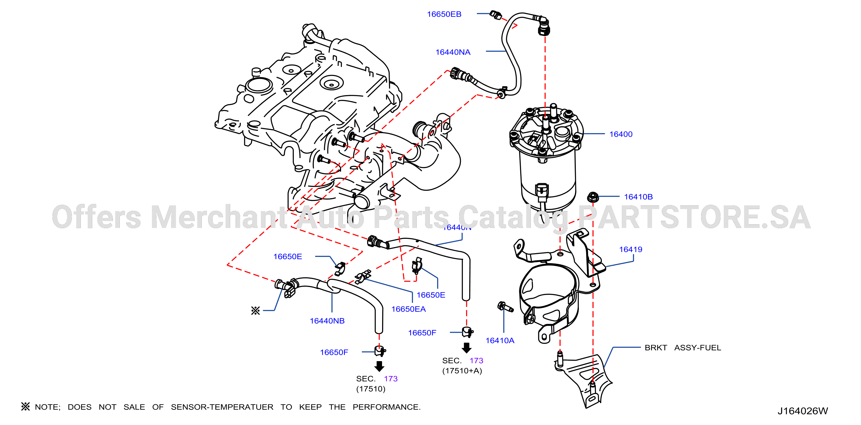Fuel Strainer Fuel Hose F / Std
