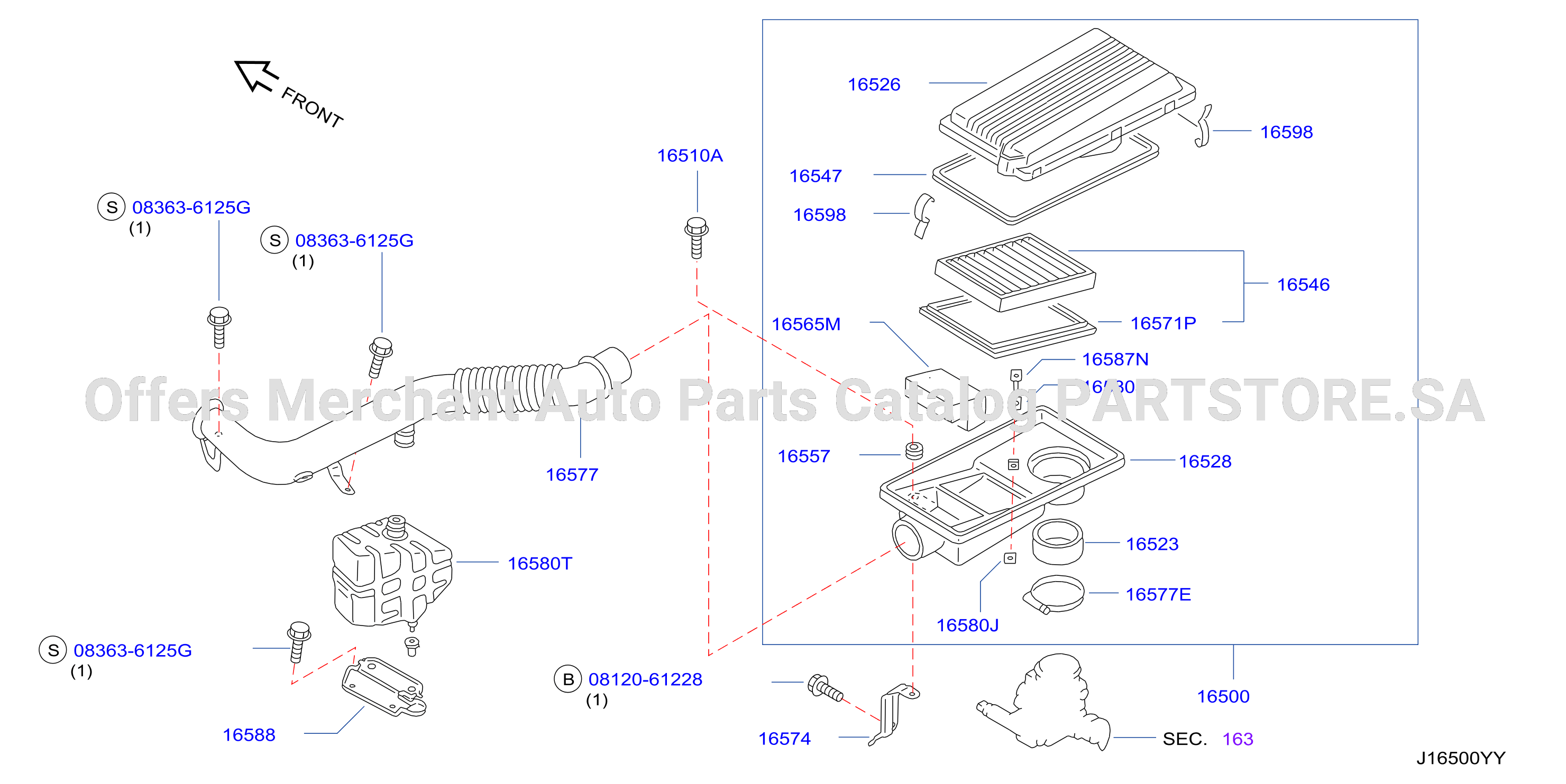 Air Cleaner Ga16Dne