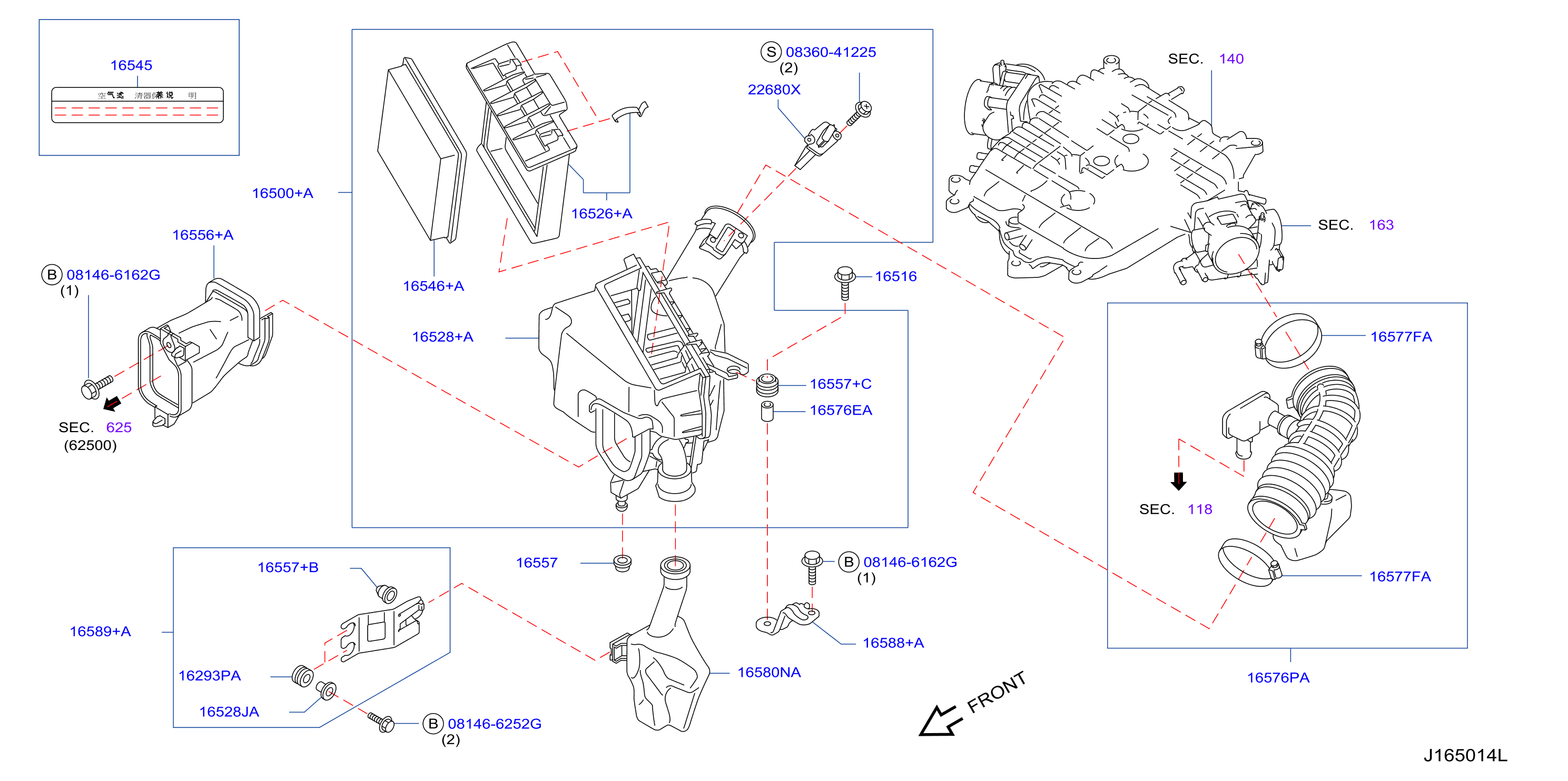 Air Cleaner Lh