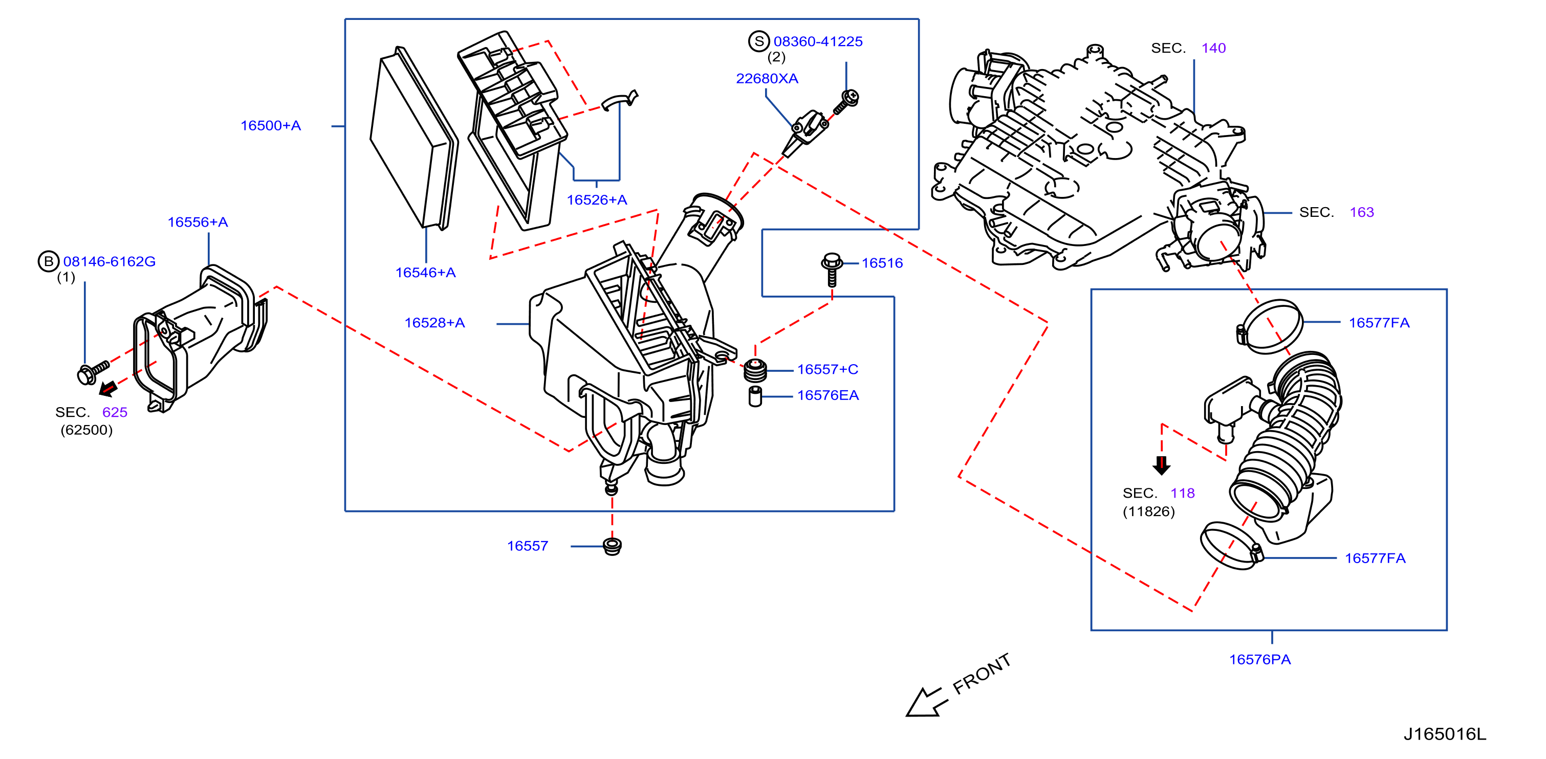 Air Cleaner Lh