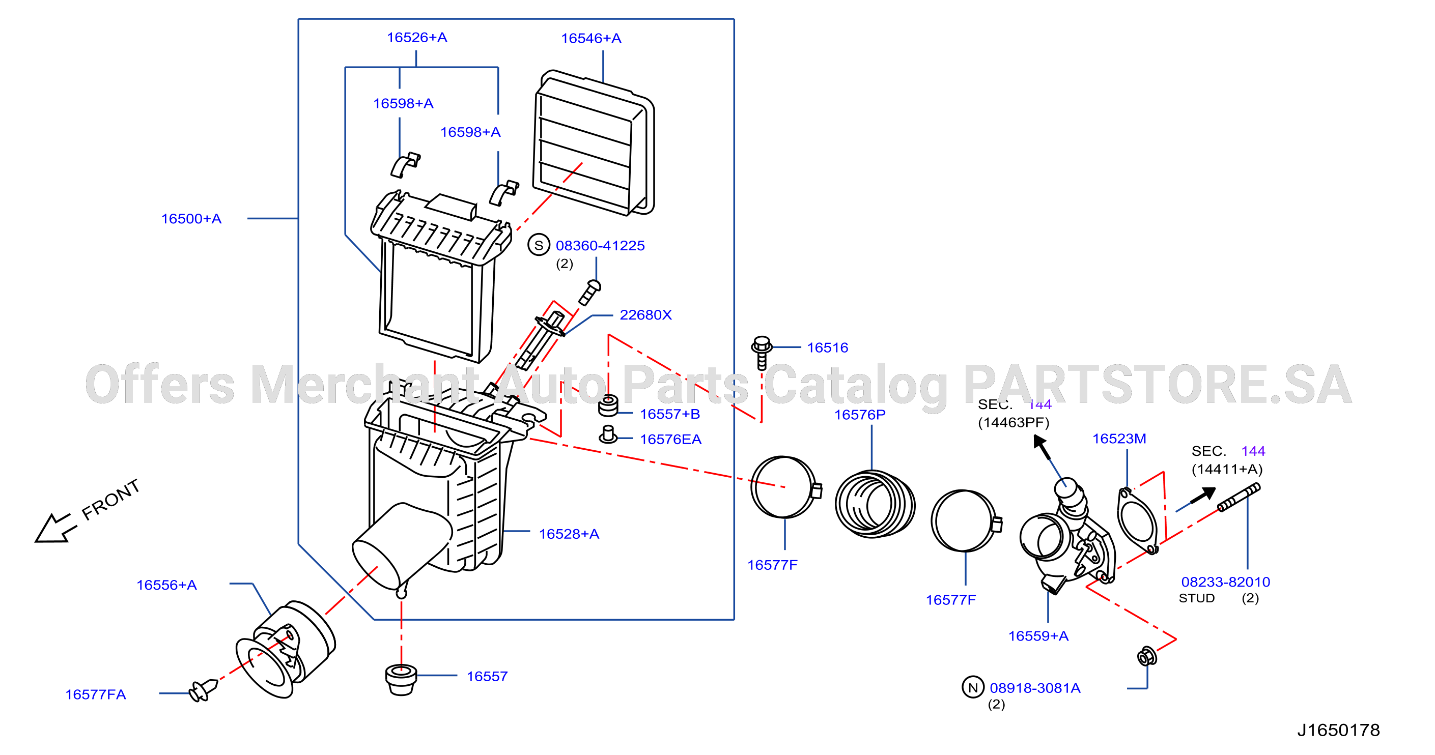 Air Cleaner Lh