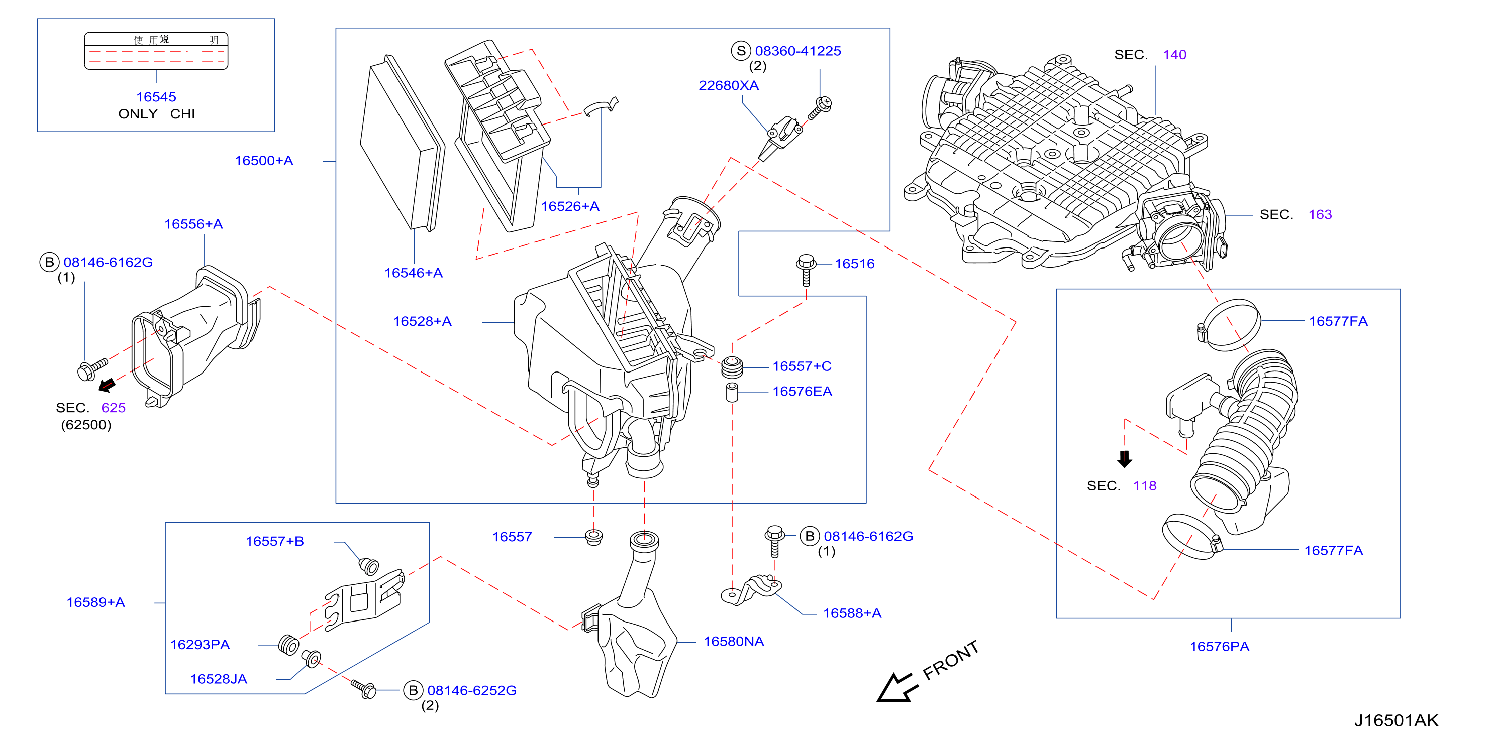 Air Cleaner Lh