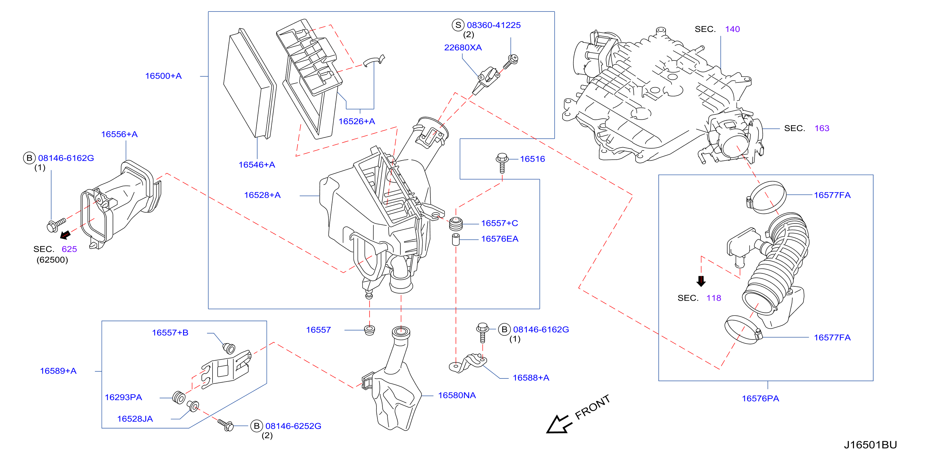 Air Cleaner Lh
