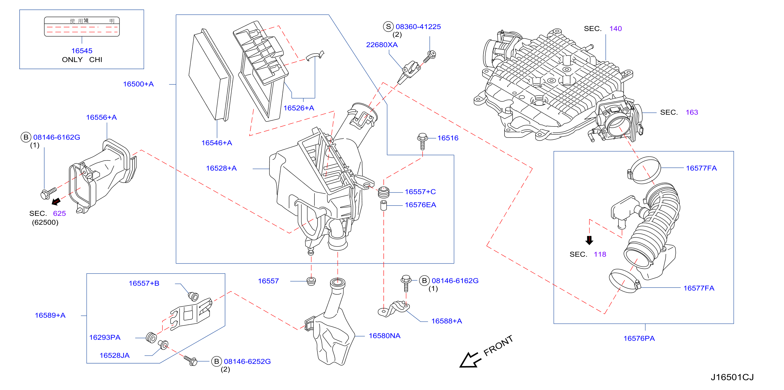 Air Cleaner Lh