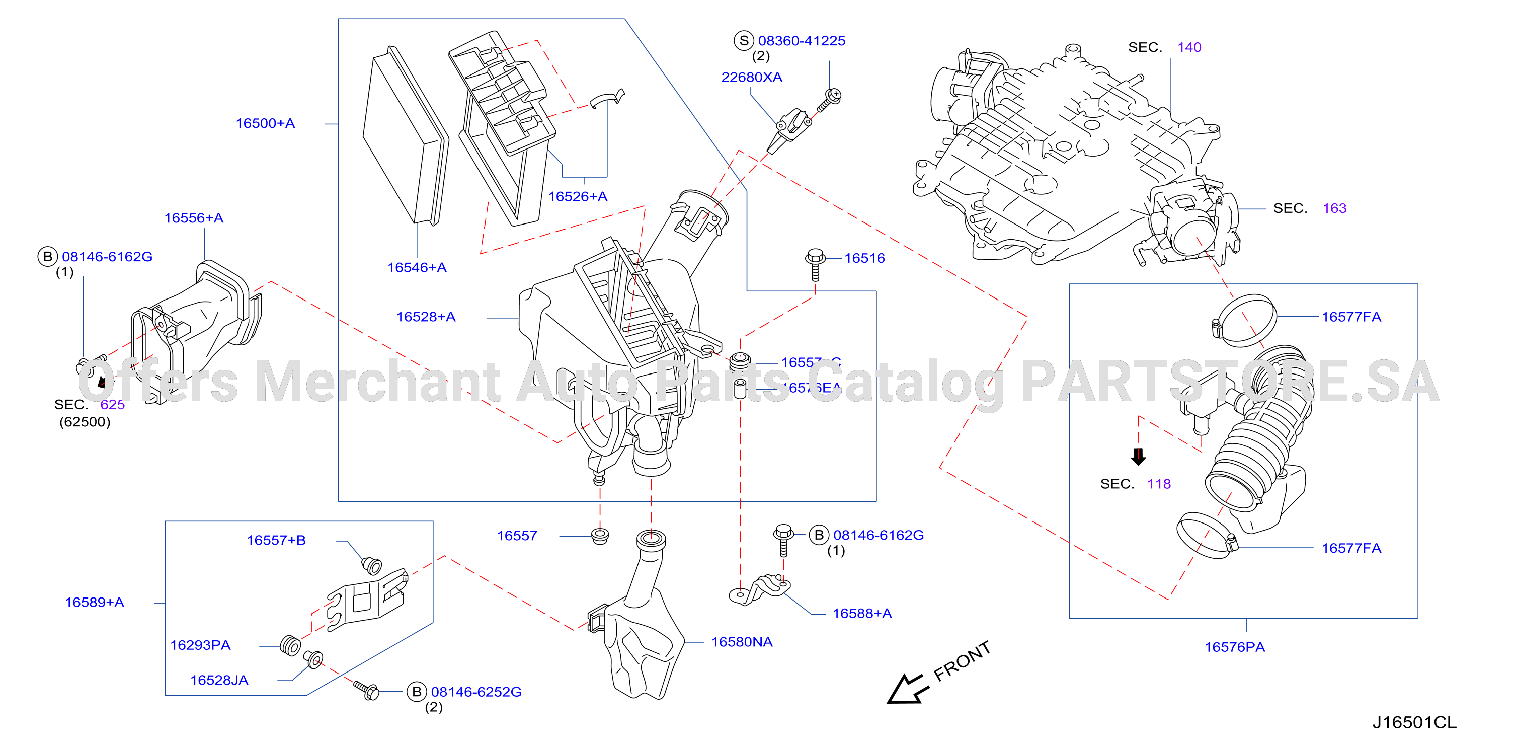 Air Cleaner Lh
