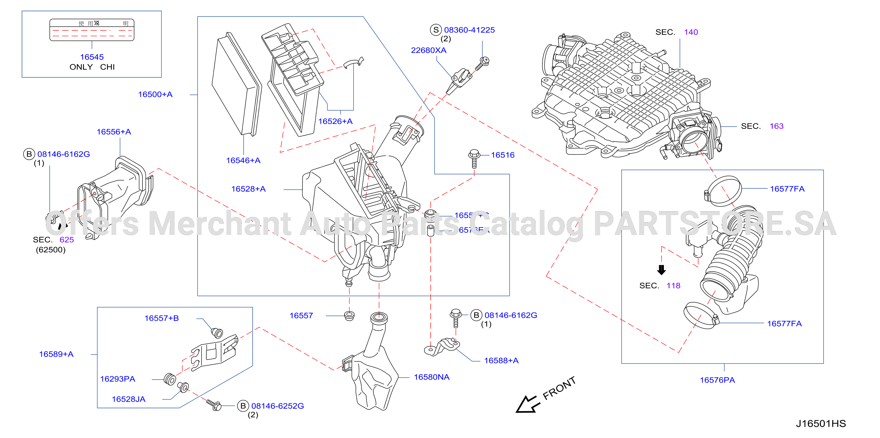 Air Cleaner Lh
