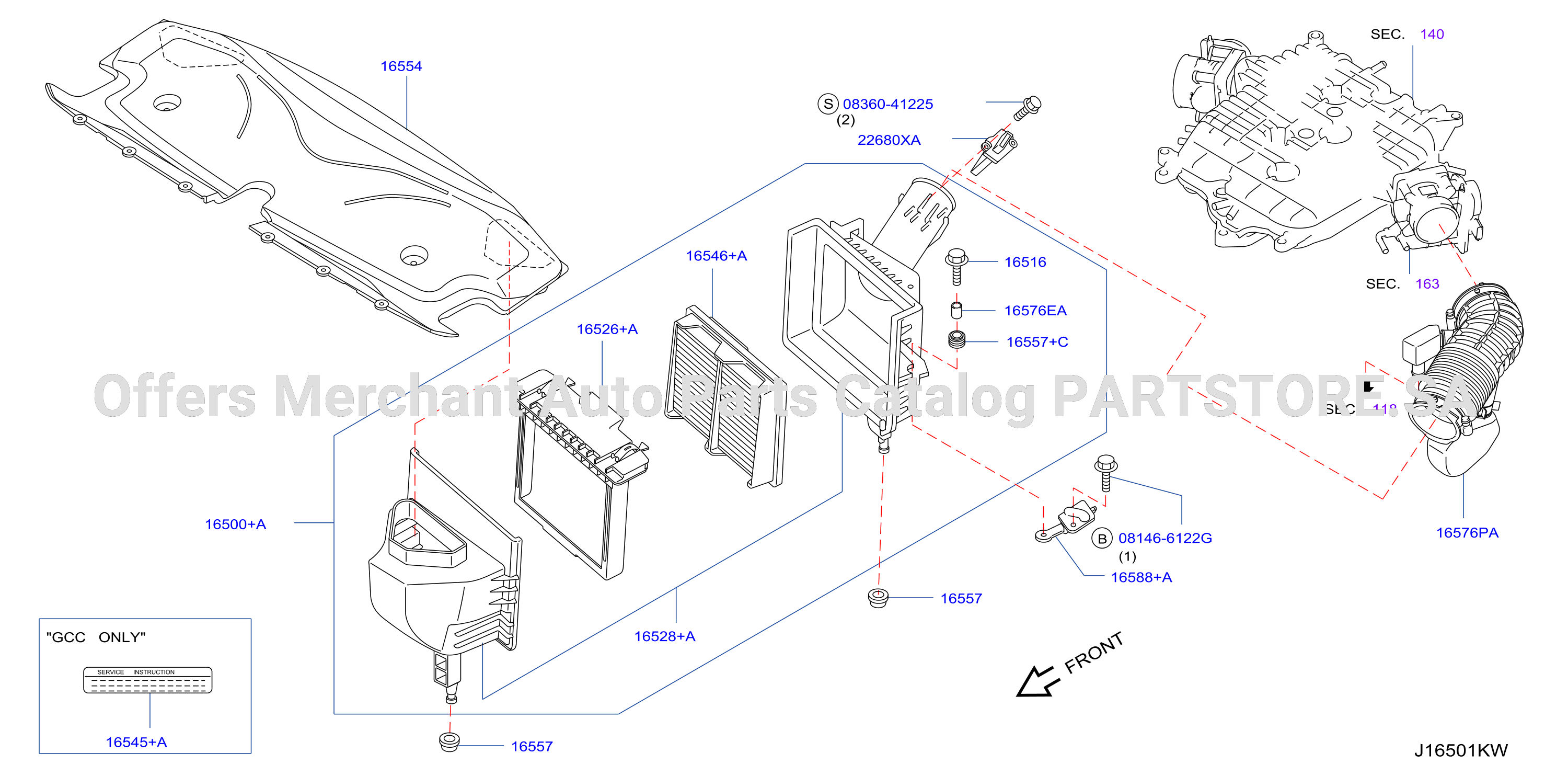 Air Cleaner Lh