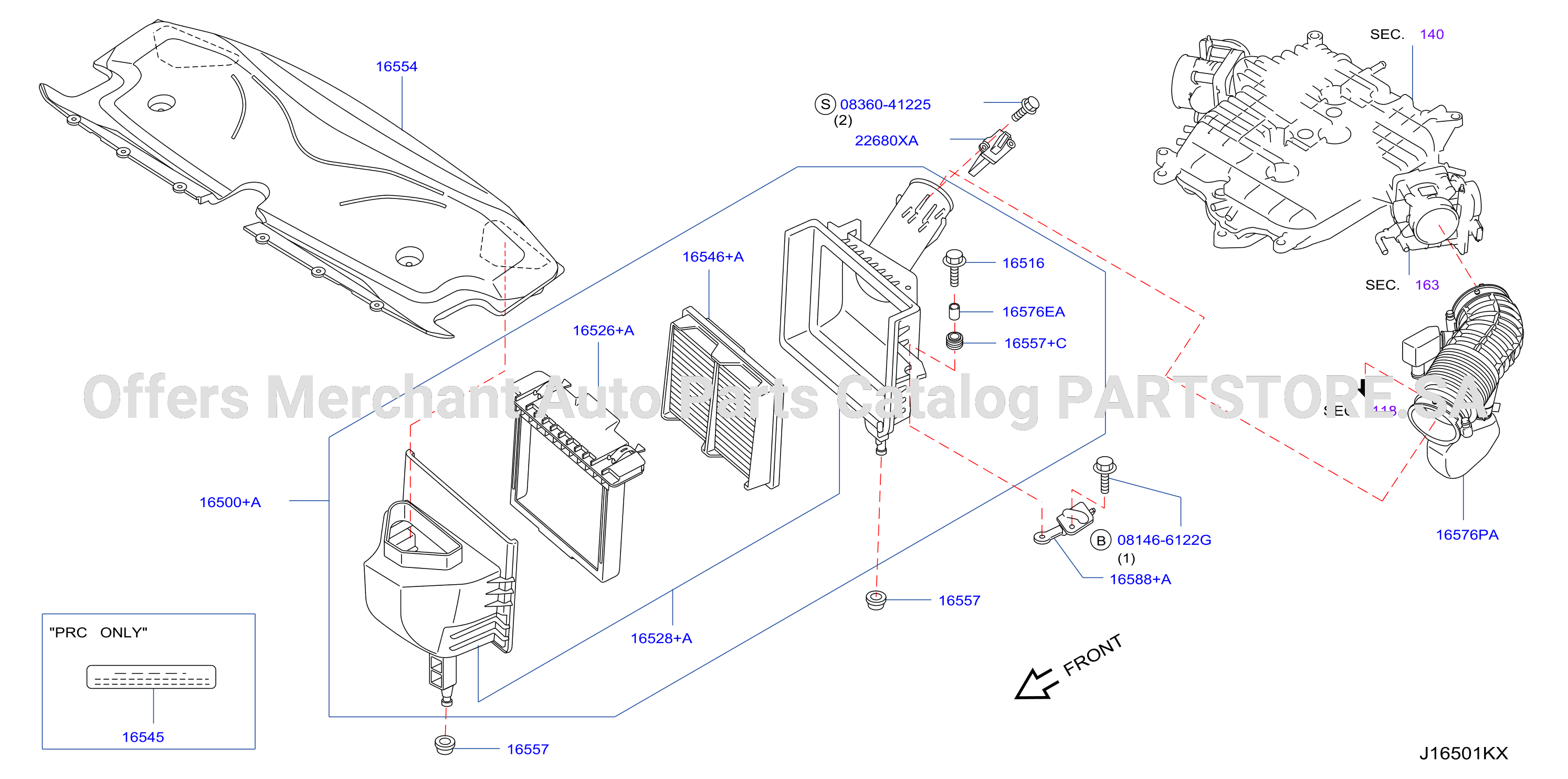 Air Cleaner Lh