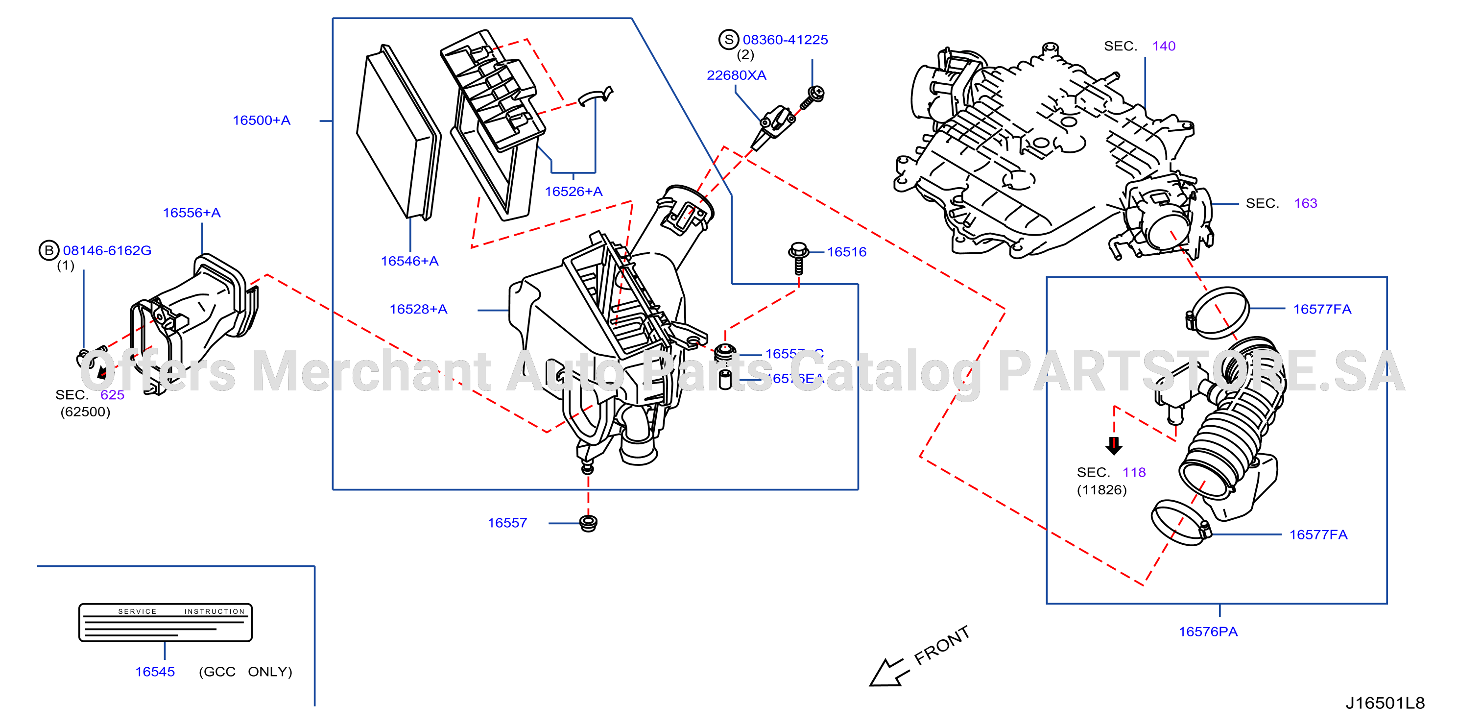 Air Cleaner Lh