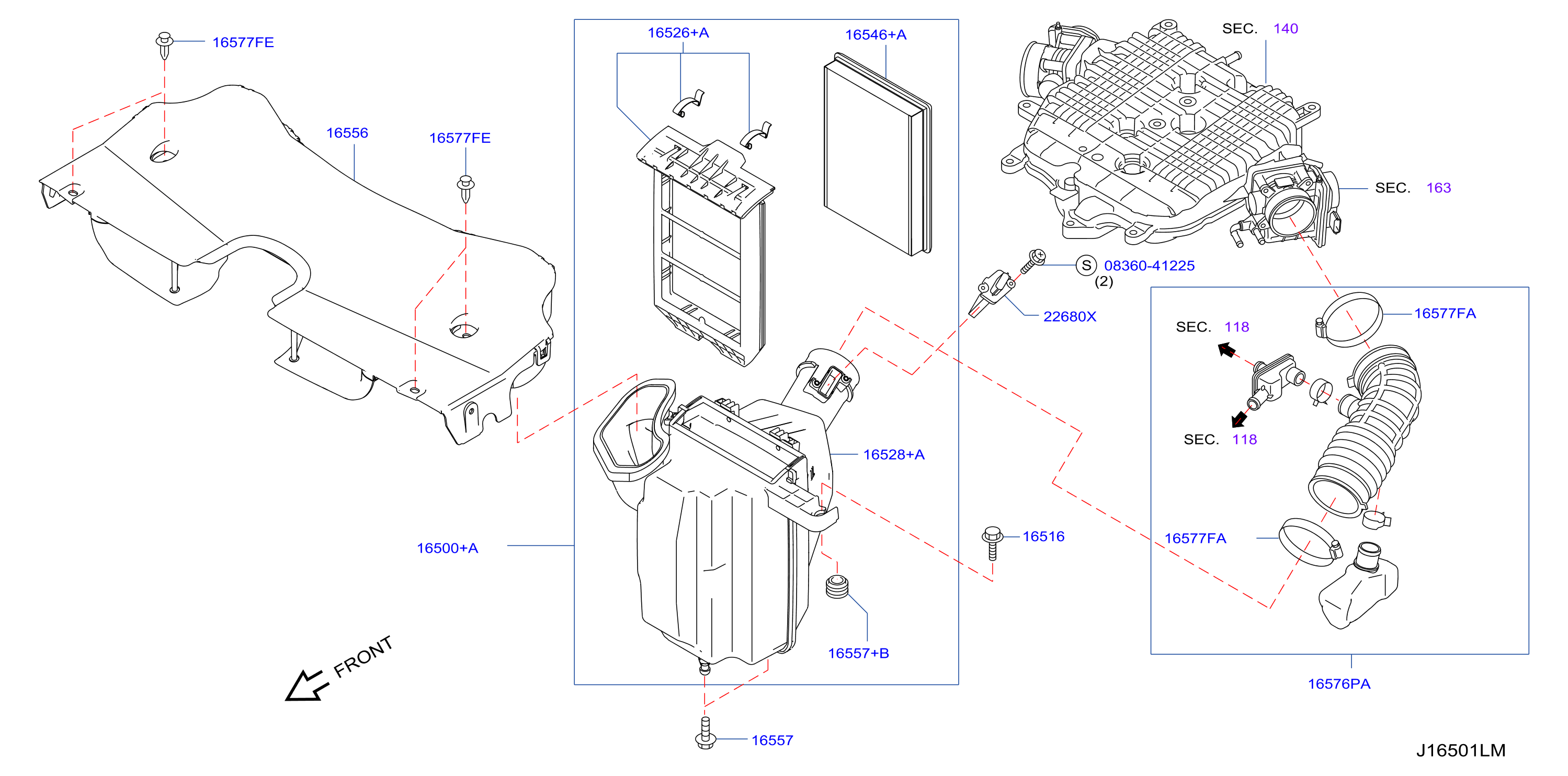 Air Cleaner Lh
