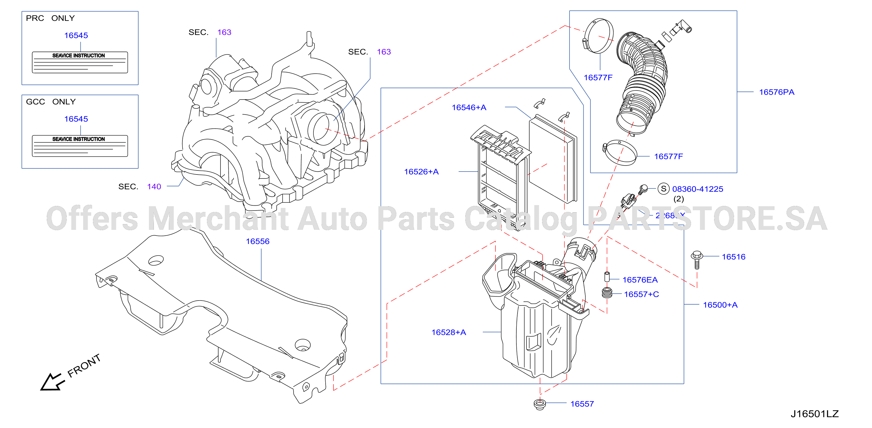 Air Cleaner Lh