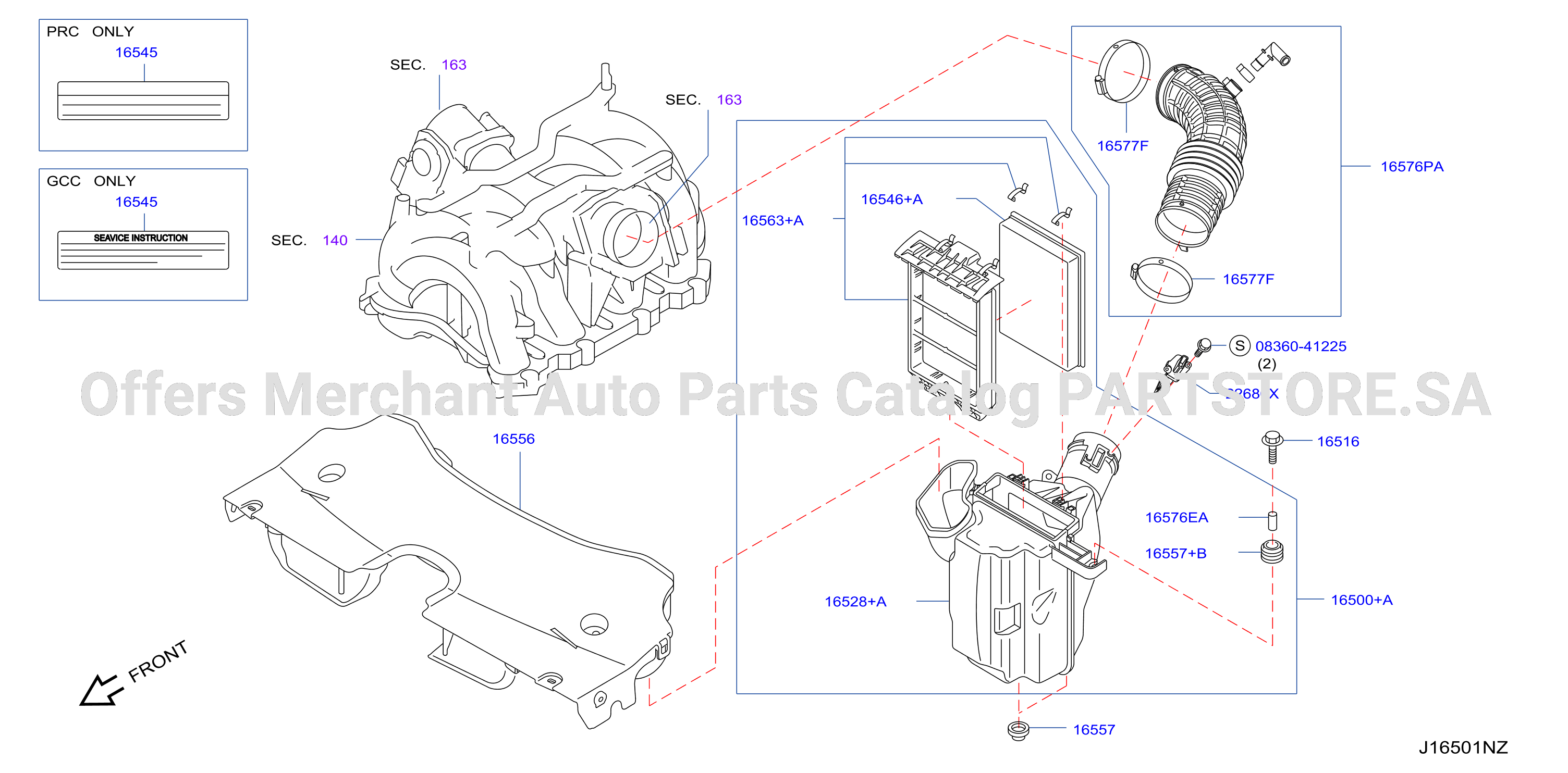 Air Cleaner Lh