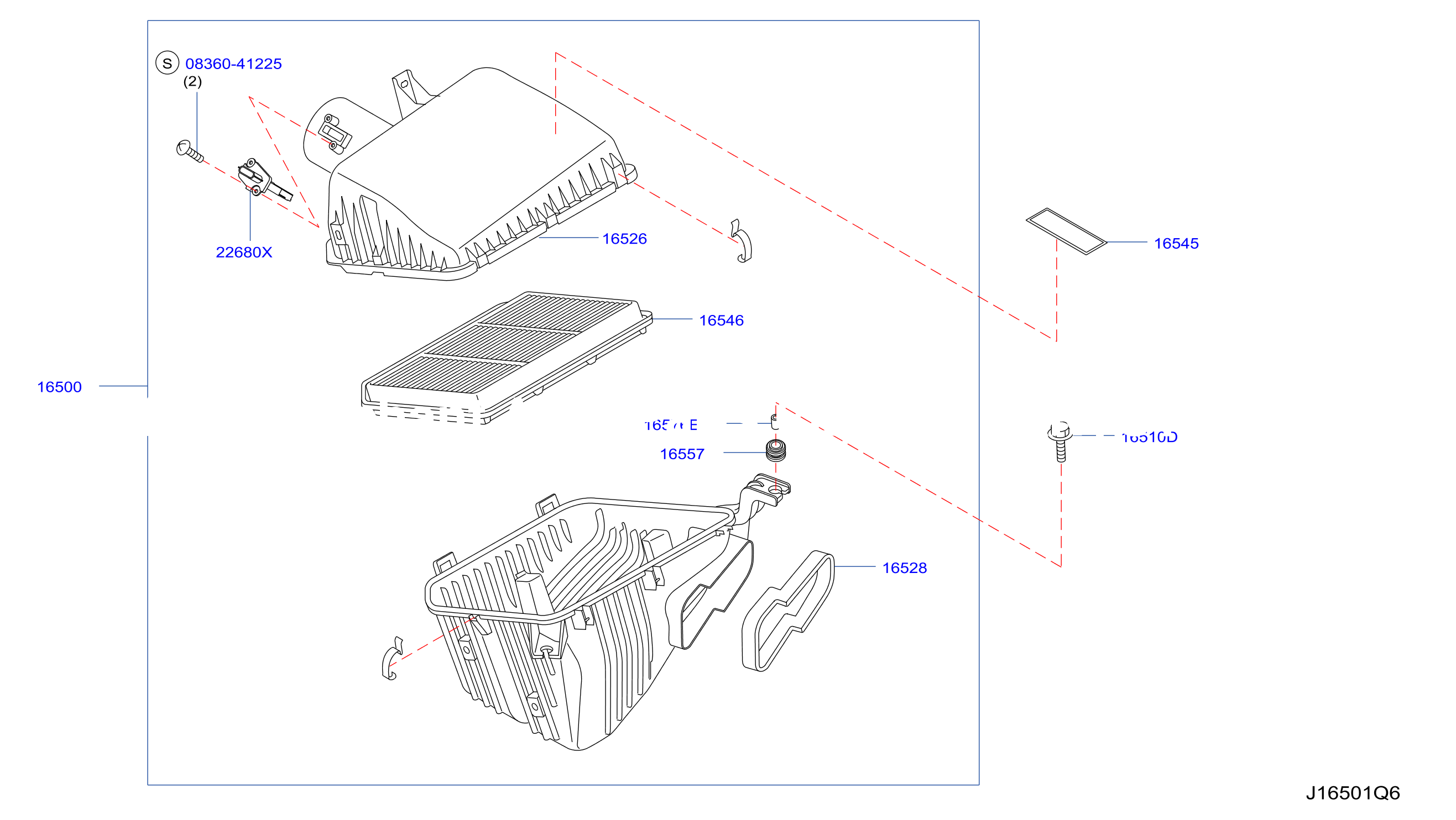 Air Cleaner Air Cleaner Components Parts