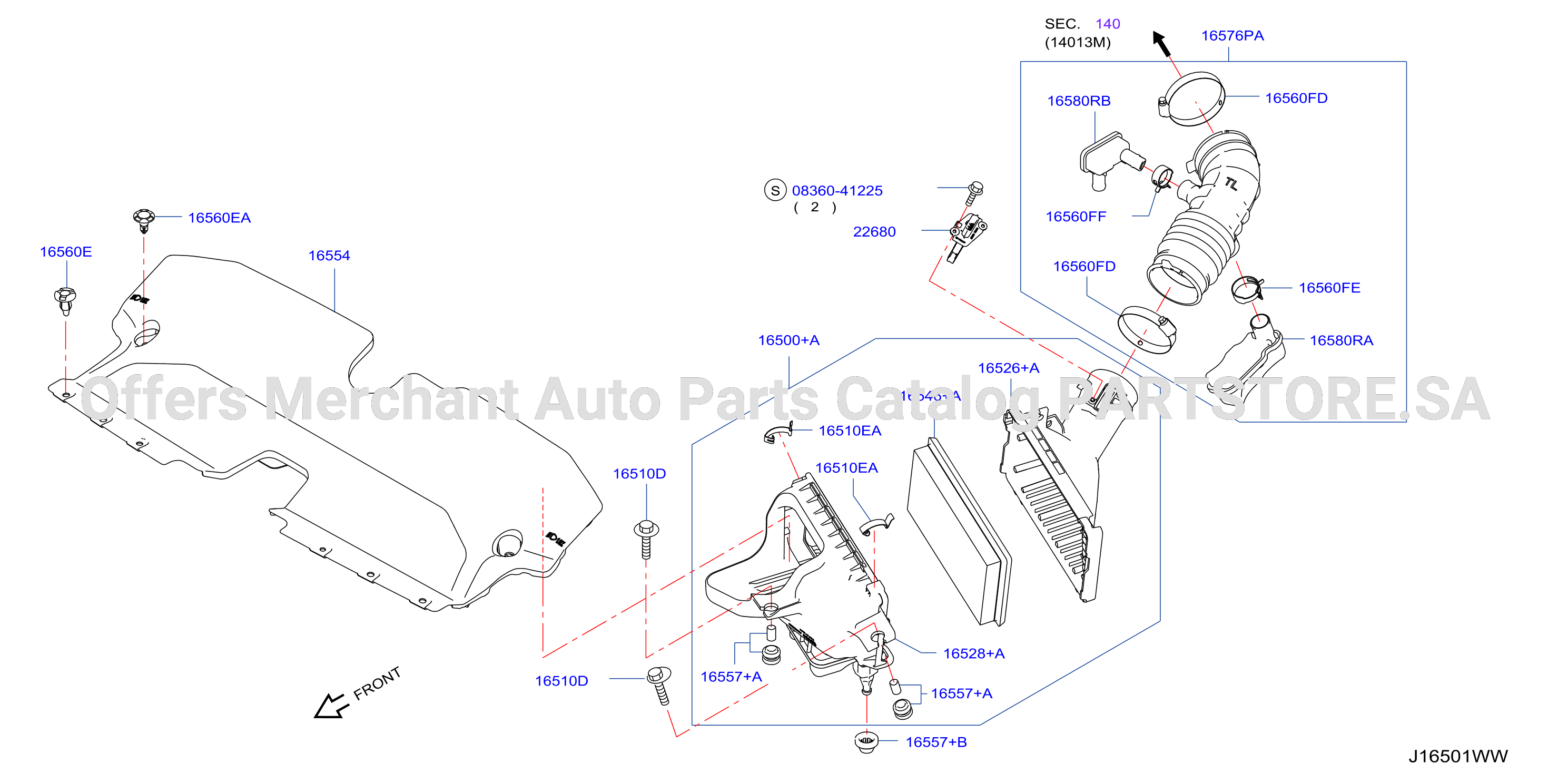 Air Cleaner Lh
