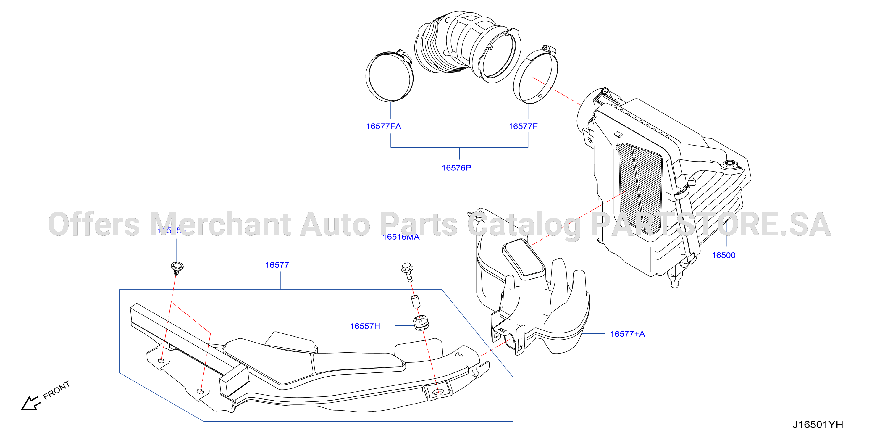 Air Cleaner Air Duct