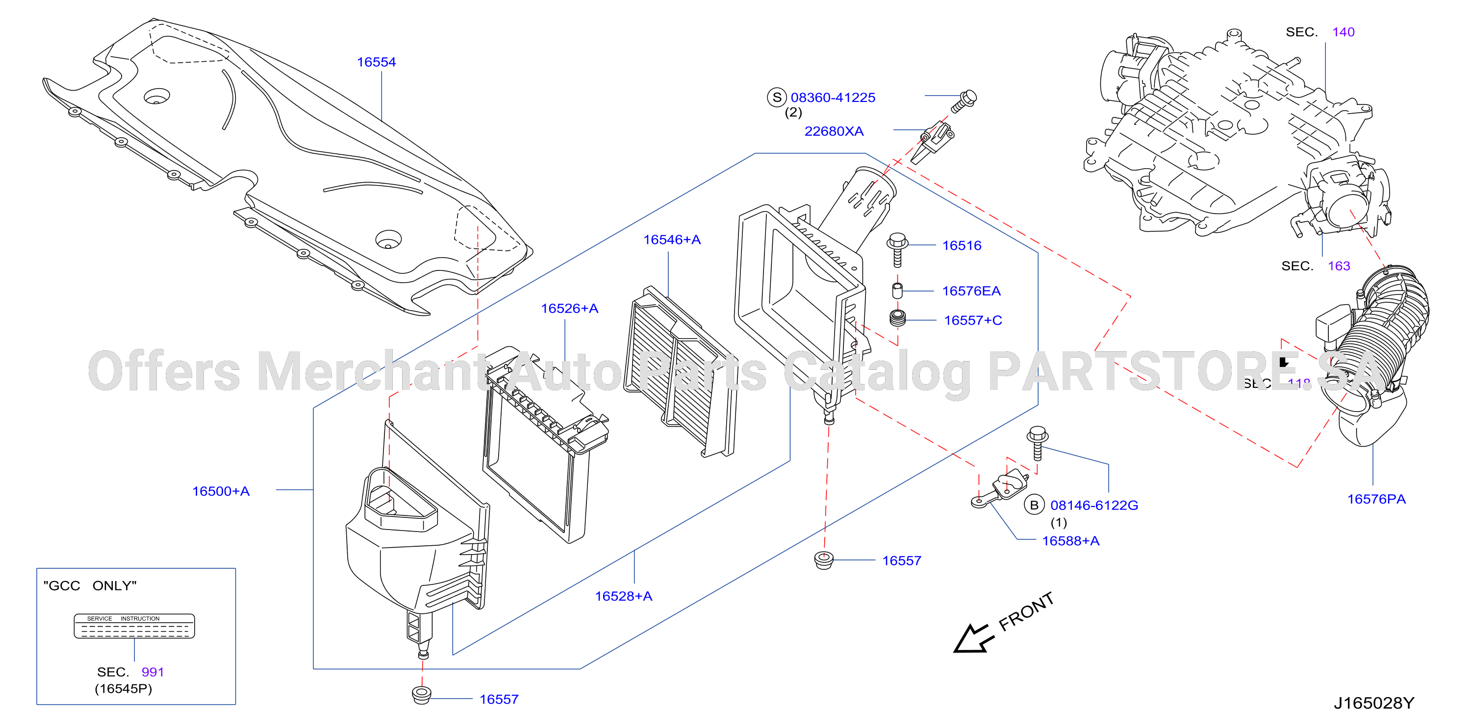 Air Cleaner Lh