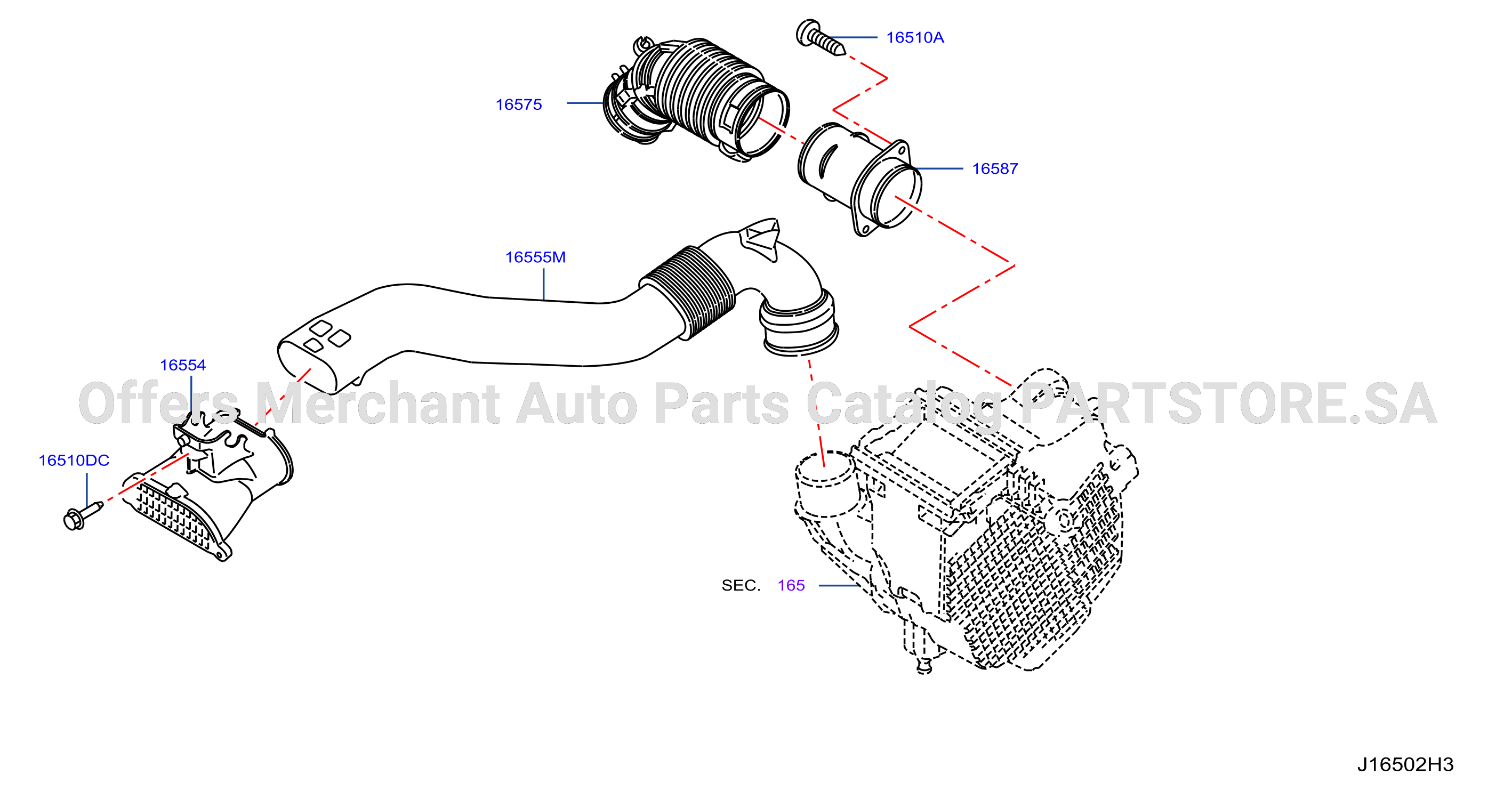 Air Cleaner Air Duct