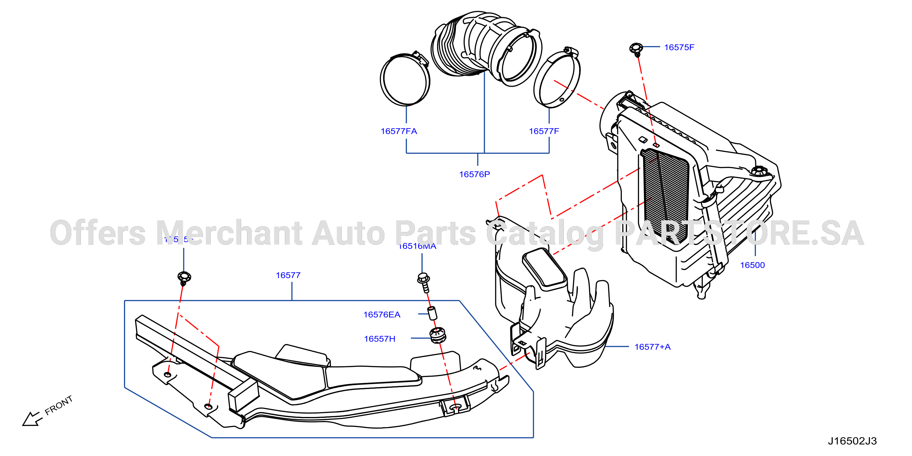Air Cleaner Air Duct