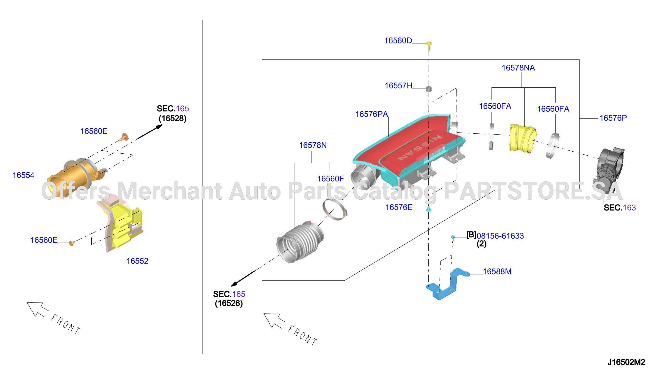 Air Cleaner Air Duct
