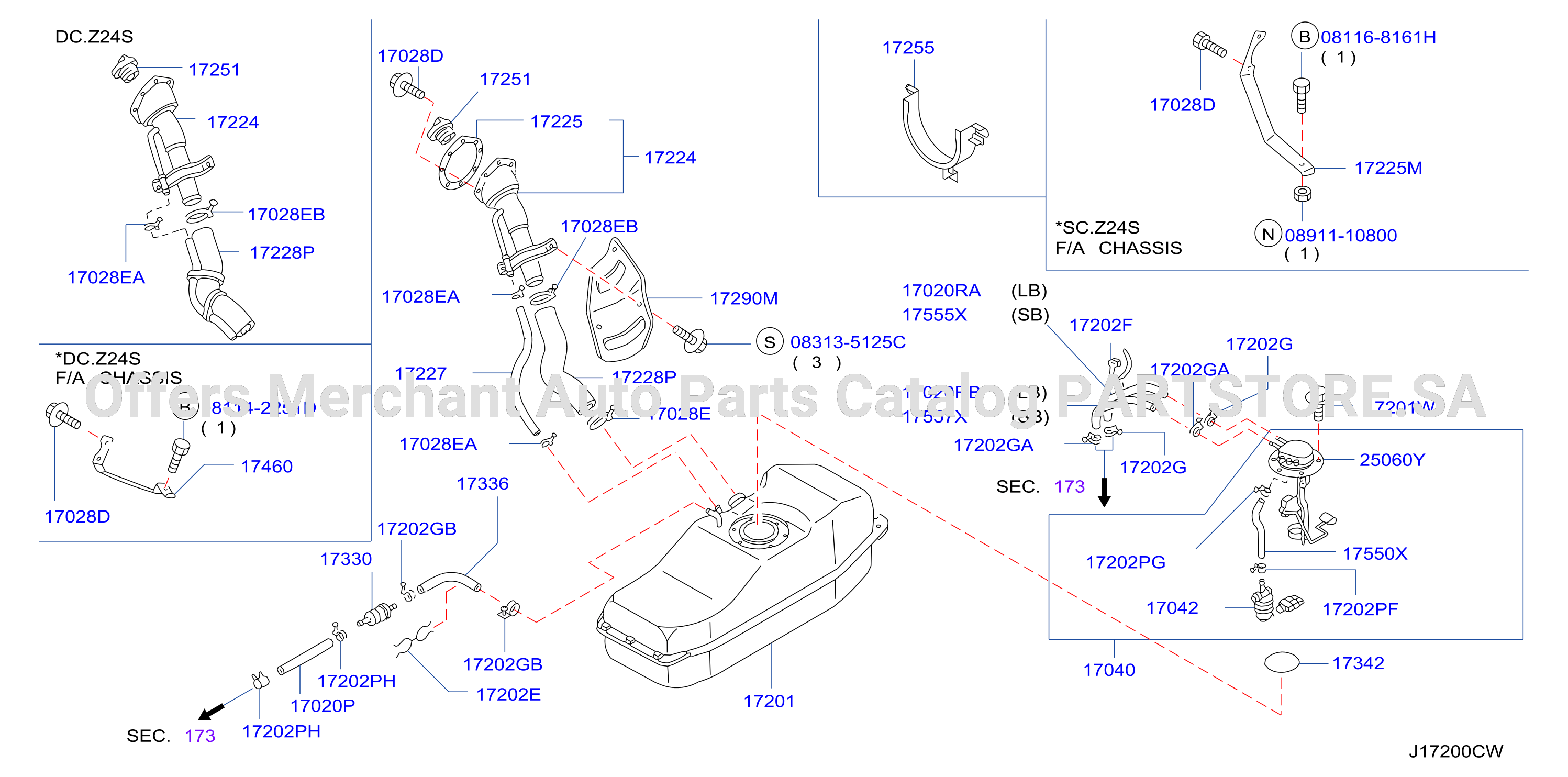 Fuel Tank Tank Hose Filler Tube