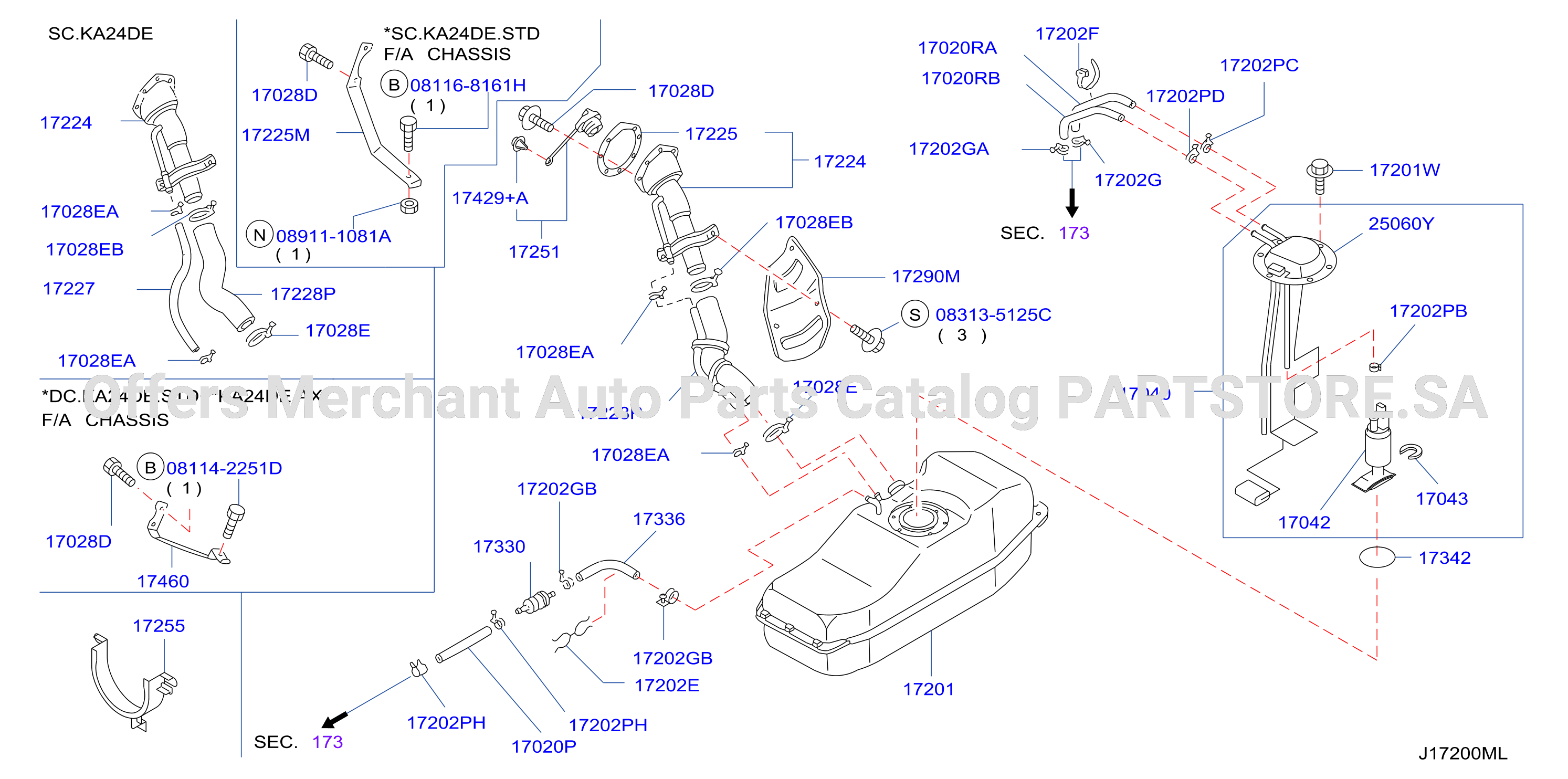Fuel Tank Tank Hose Filler Tube