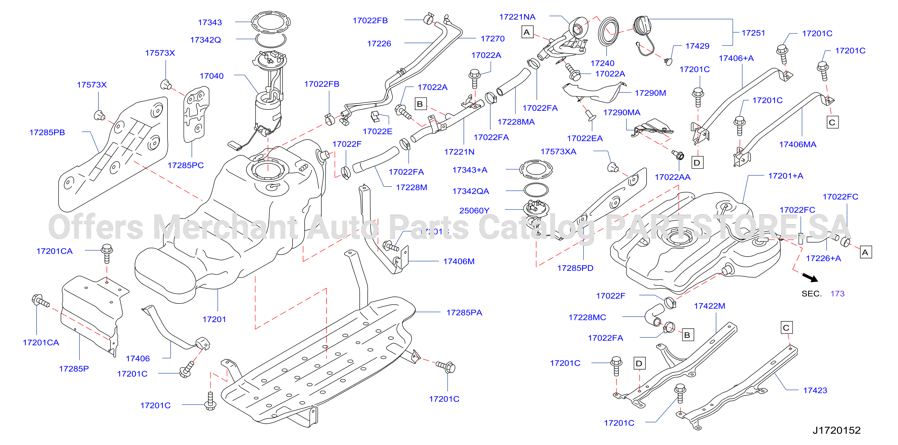 Fuel Tank W / Sub Fuel Tank