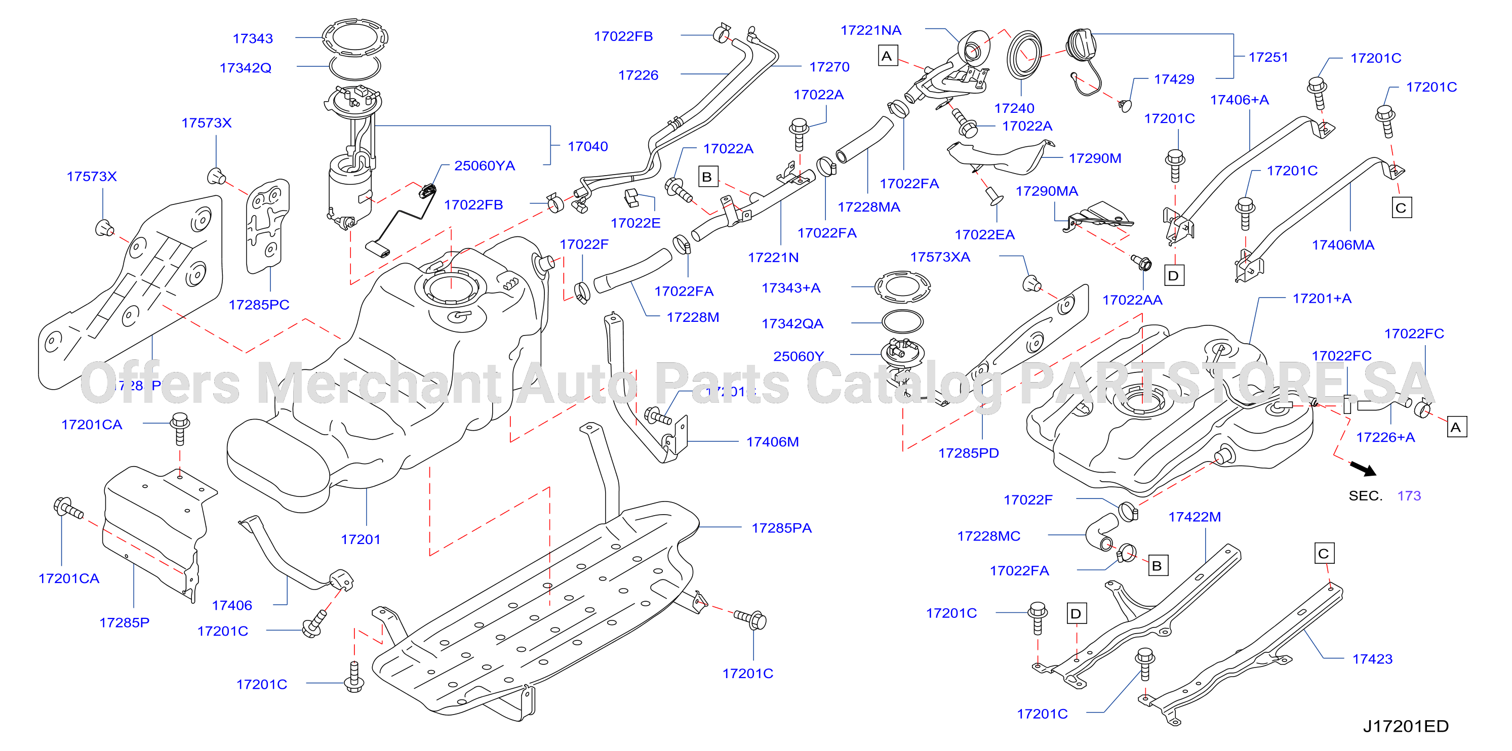 Fuel Tank W / Sub Fuel Tank