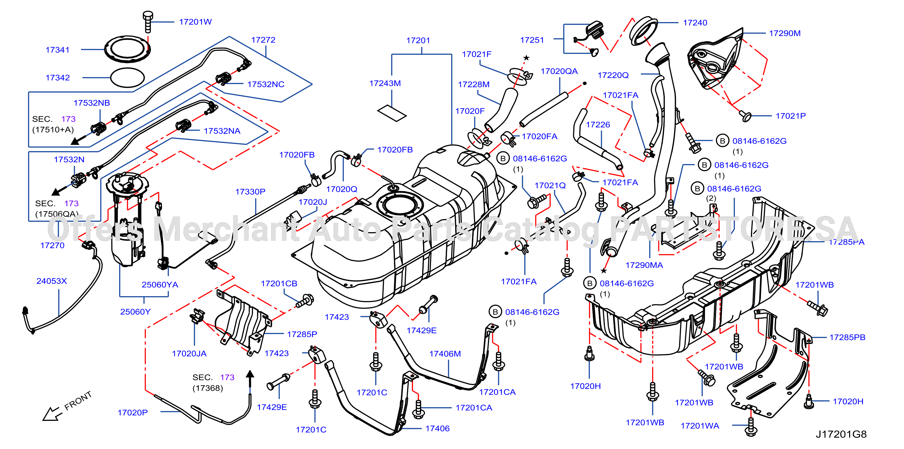 Fuel Tank S / Long Yd25Ddti