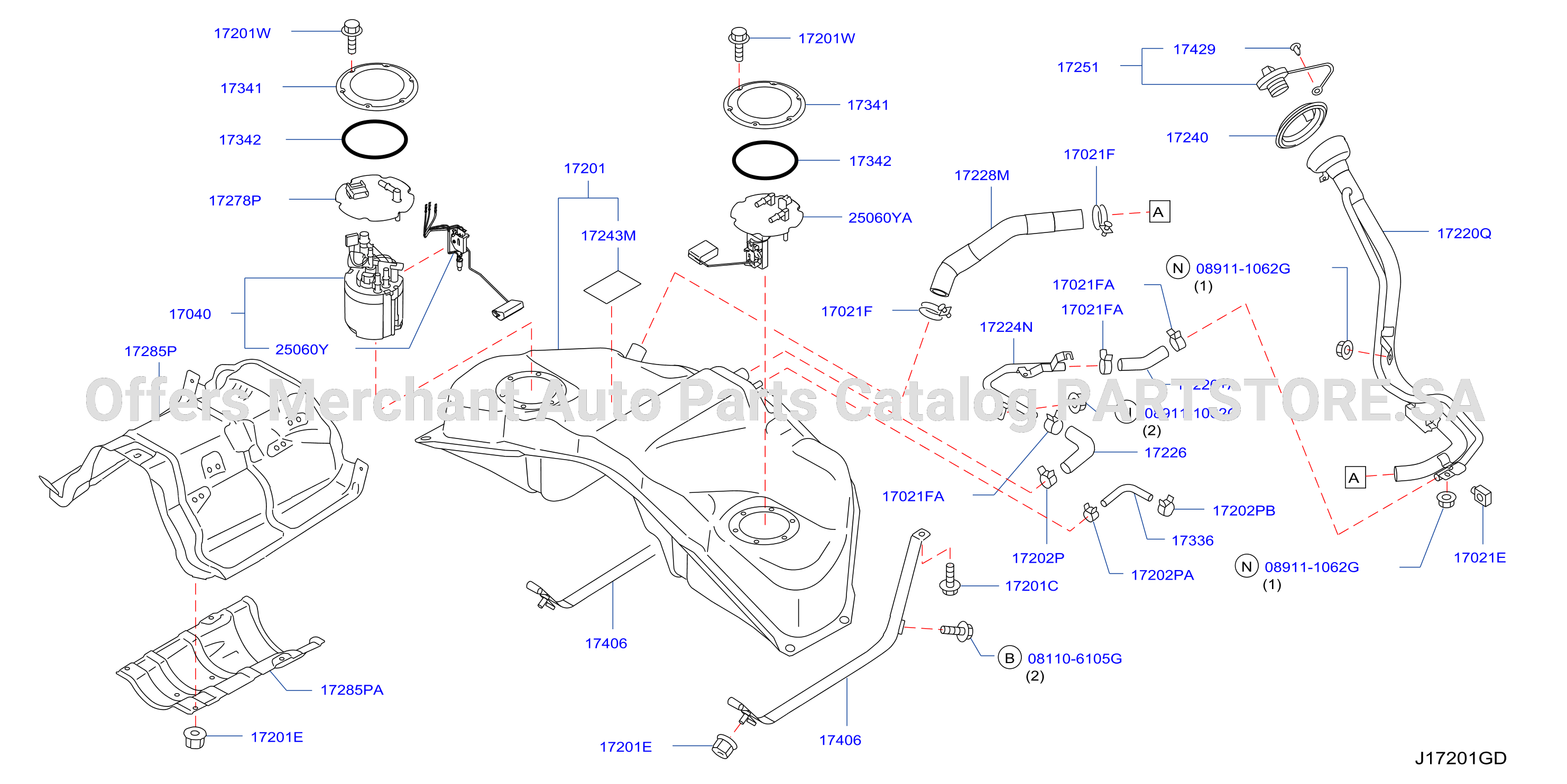 Fuel Tank V9X
