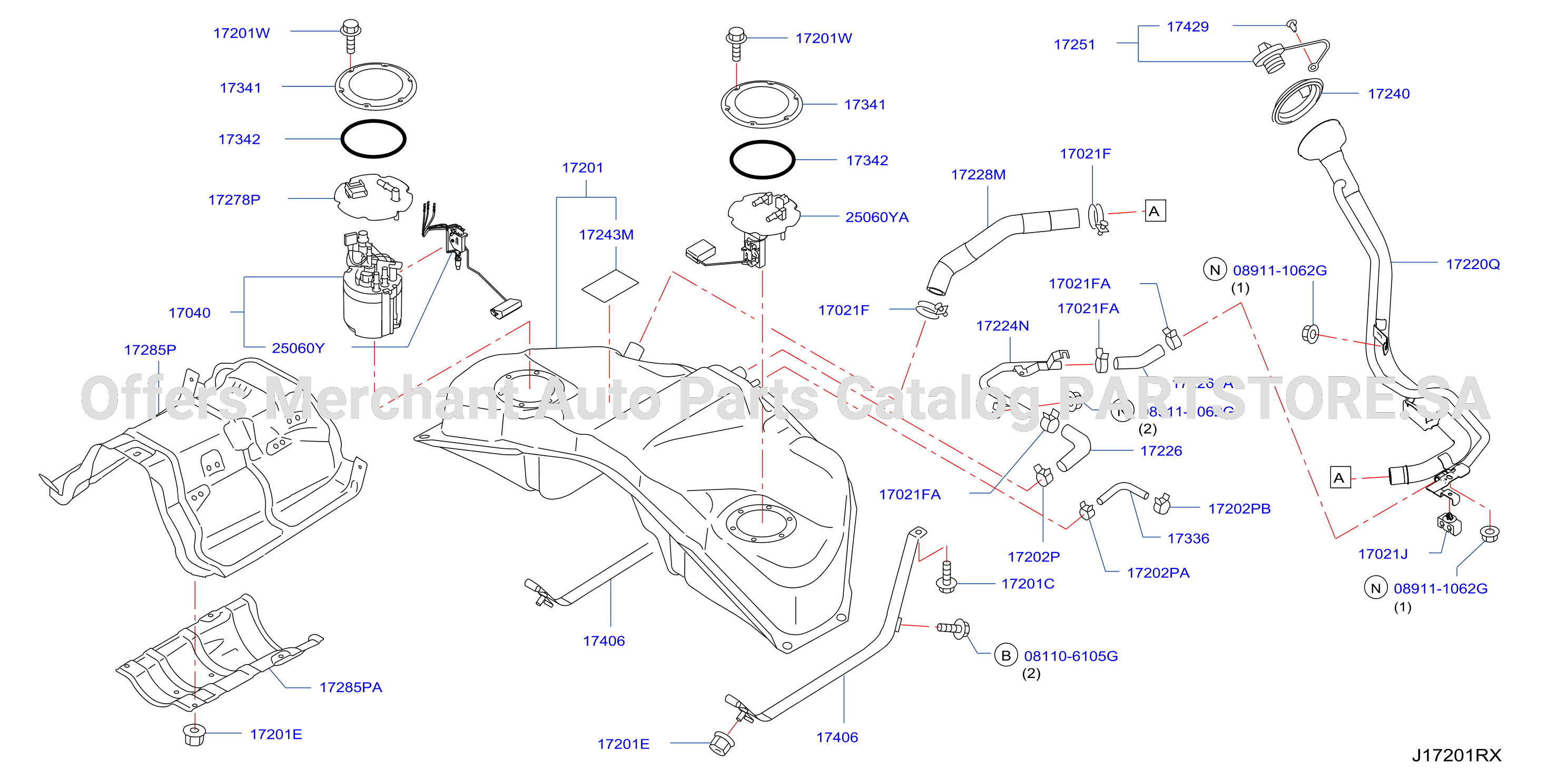 Fuel Tank V9X
