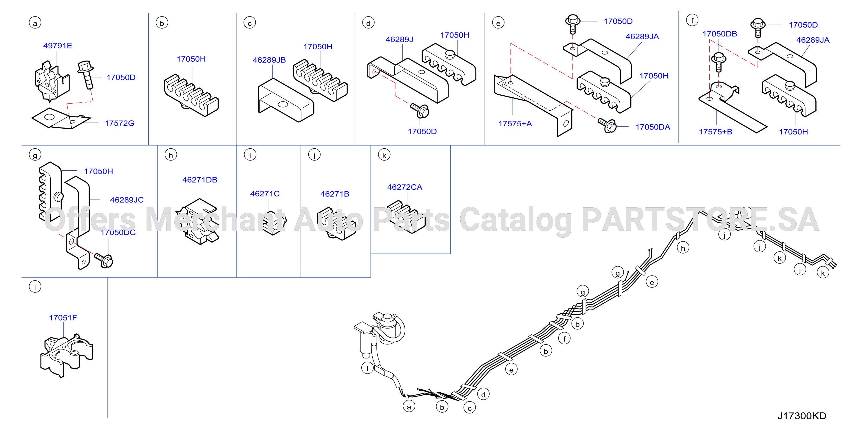 Fuel Piping Clamp Insulator