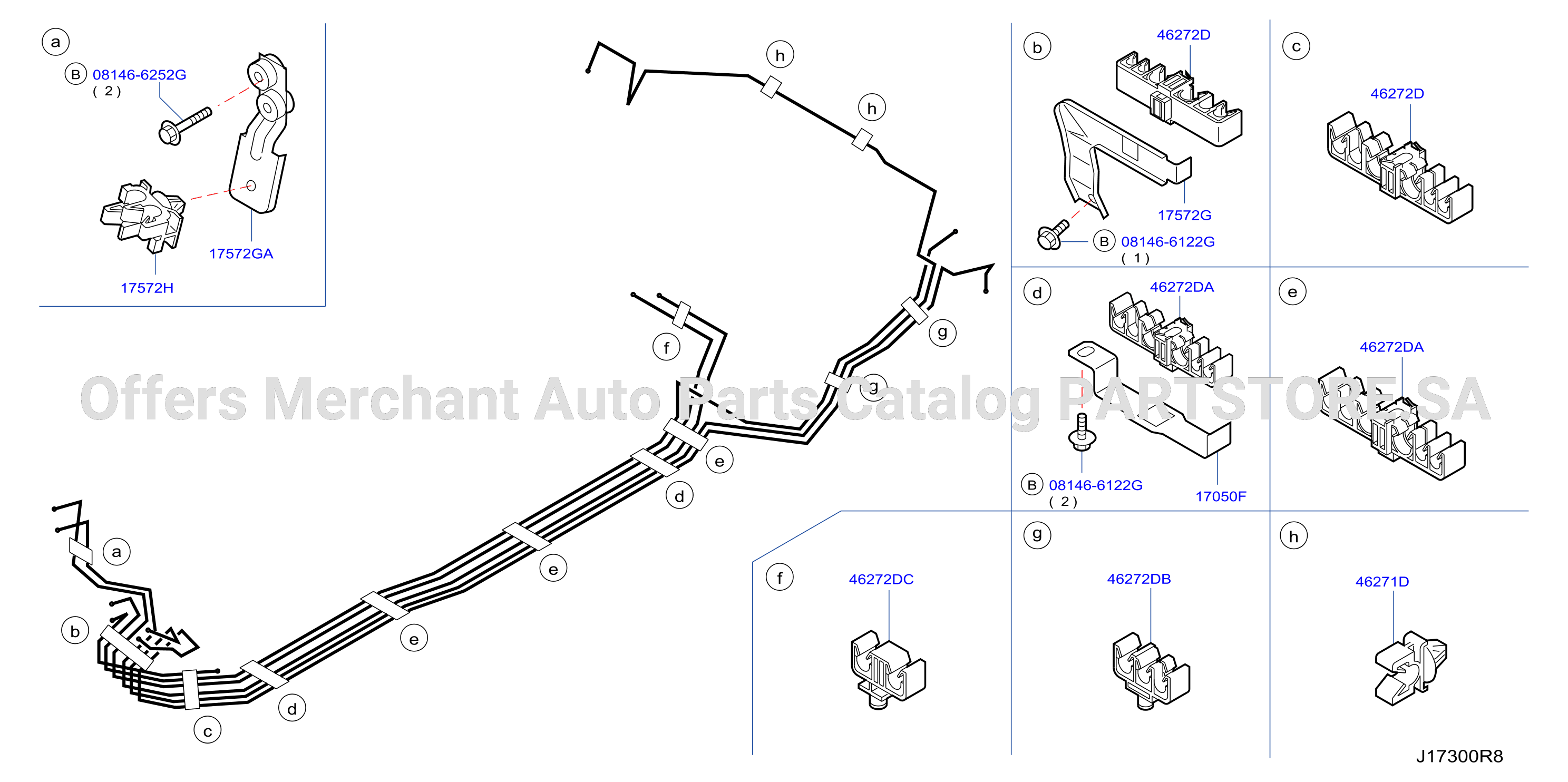 Fuel Piping Clamp Insulator