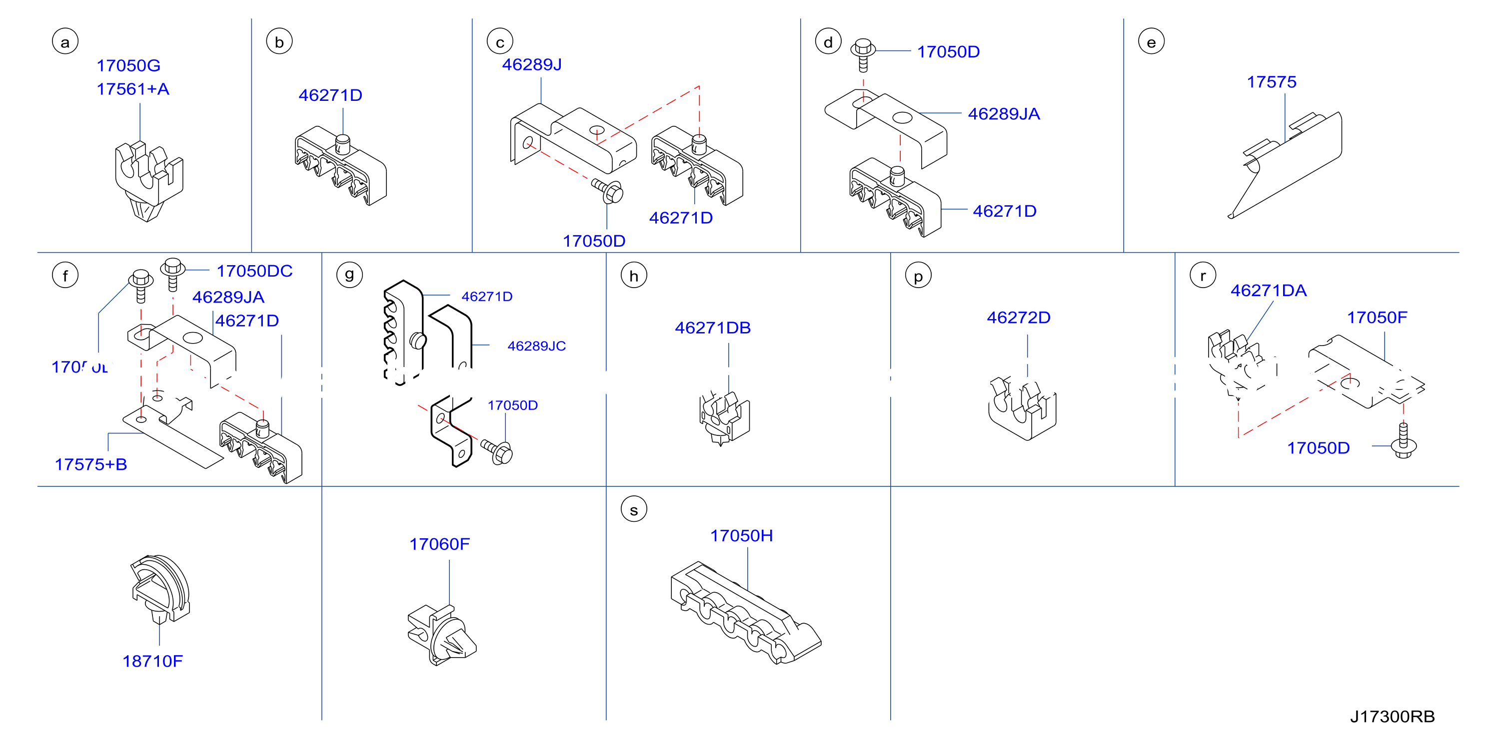 Fuel Piping Clamp Insulator
