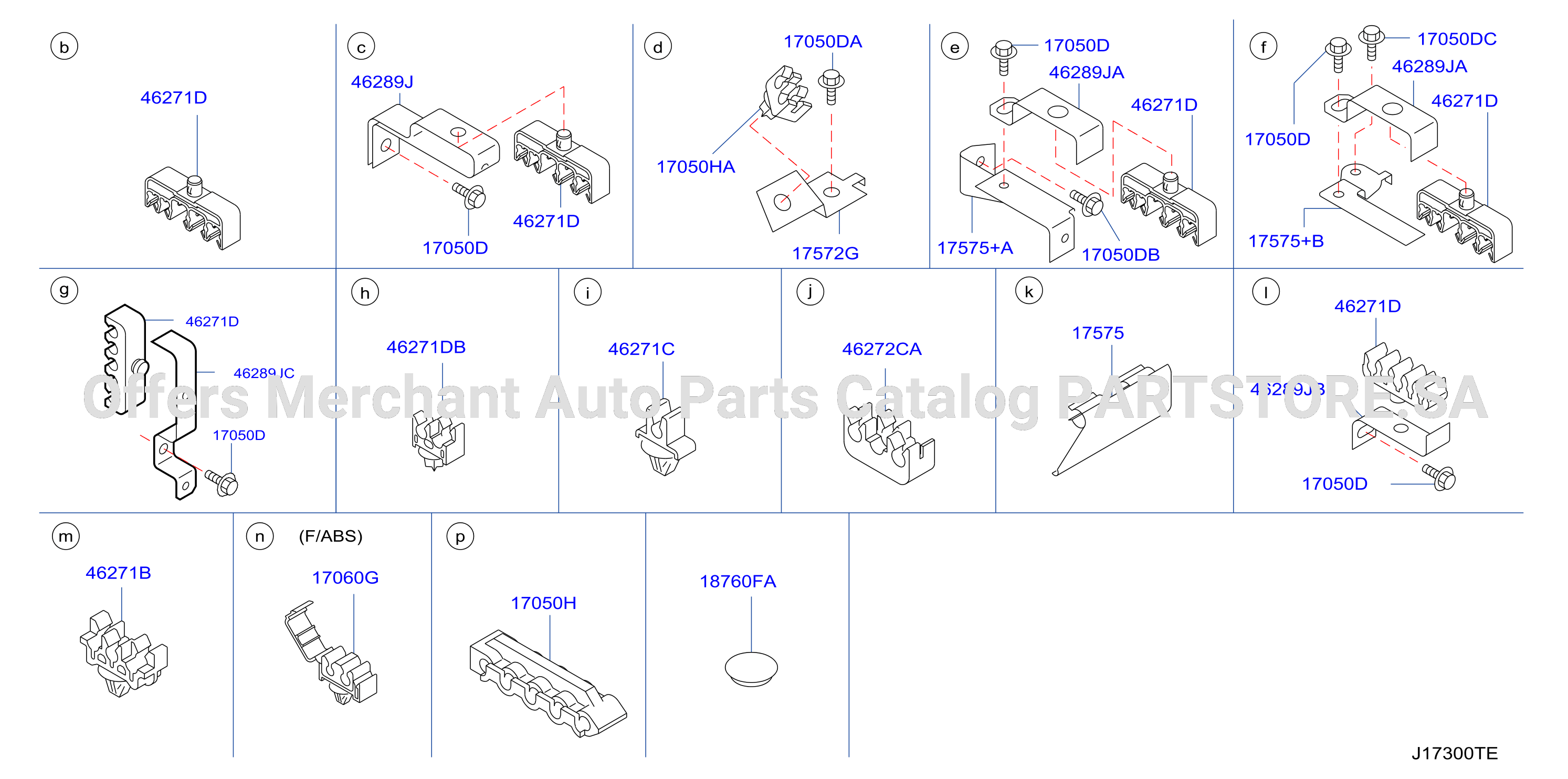 Fuel Piping Clamp Insulator