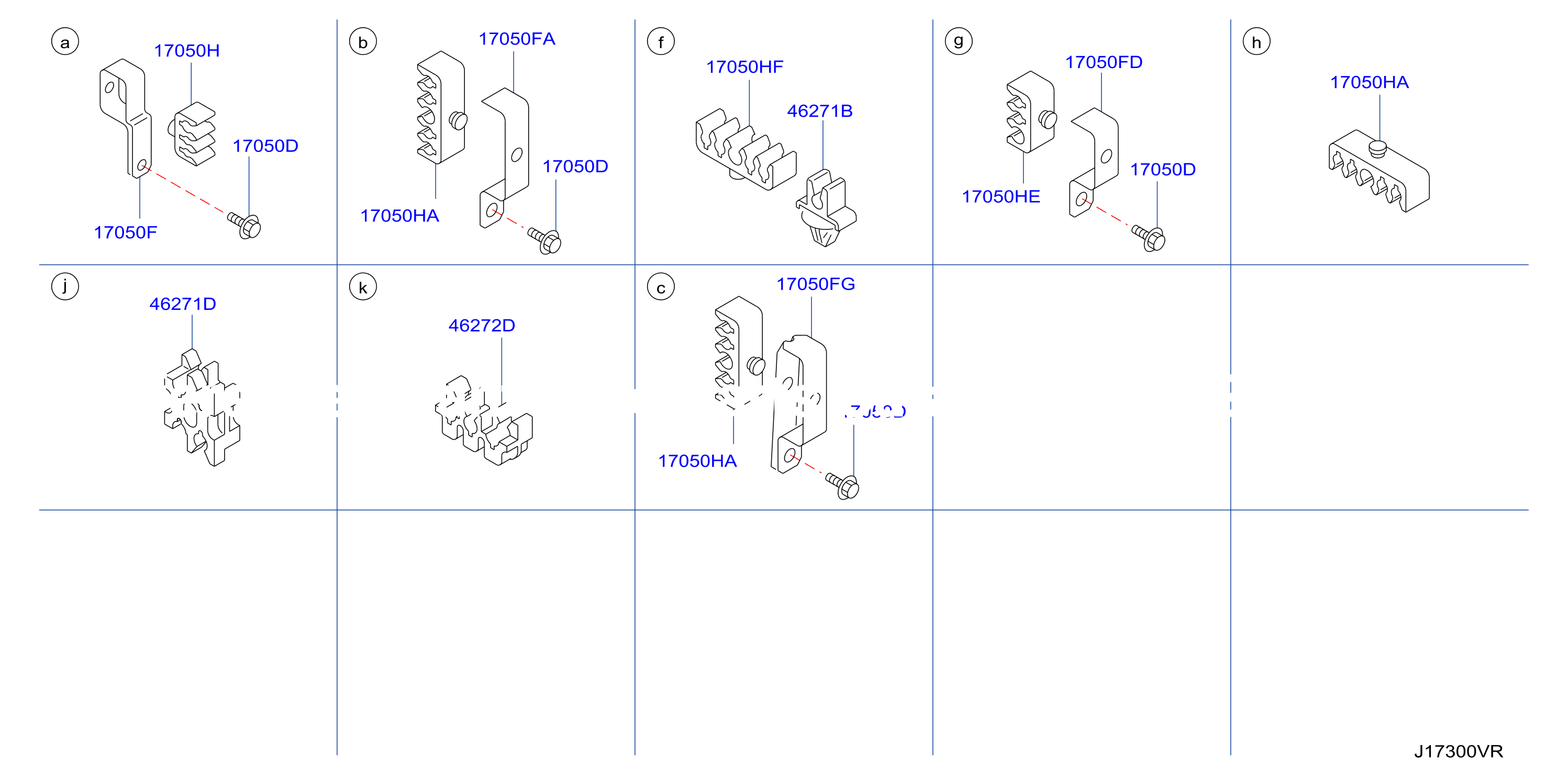Fuel Piping Clamp Insulator