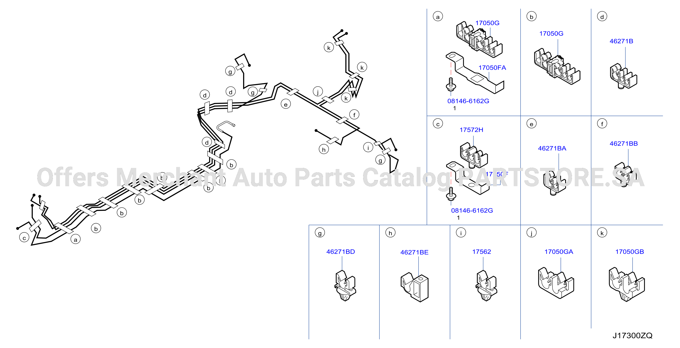 Fuel Piping Clamp Insulator