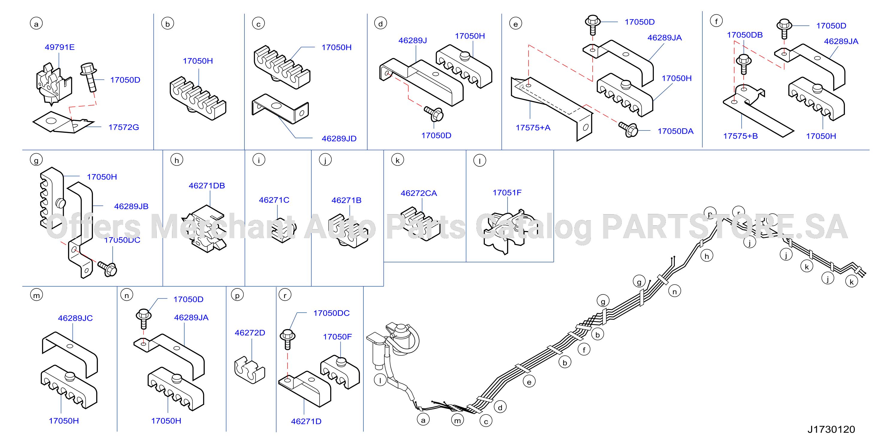 Fuel Piping Clamp Insulator