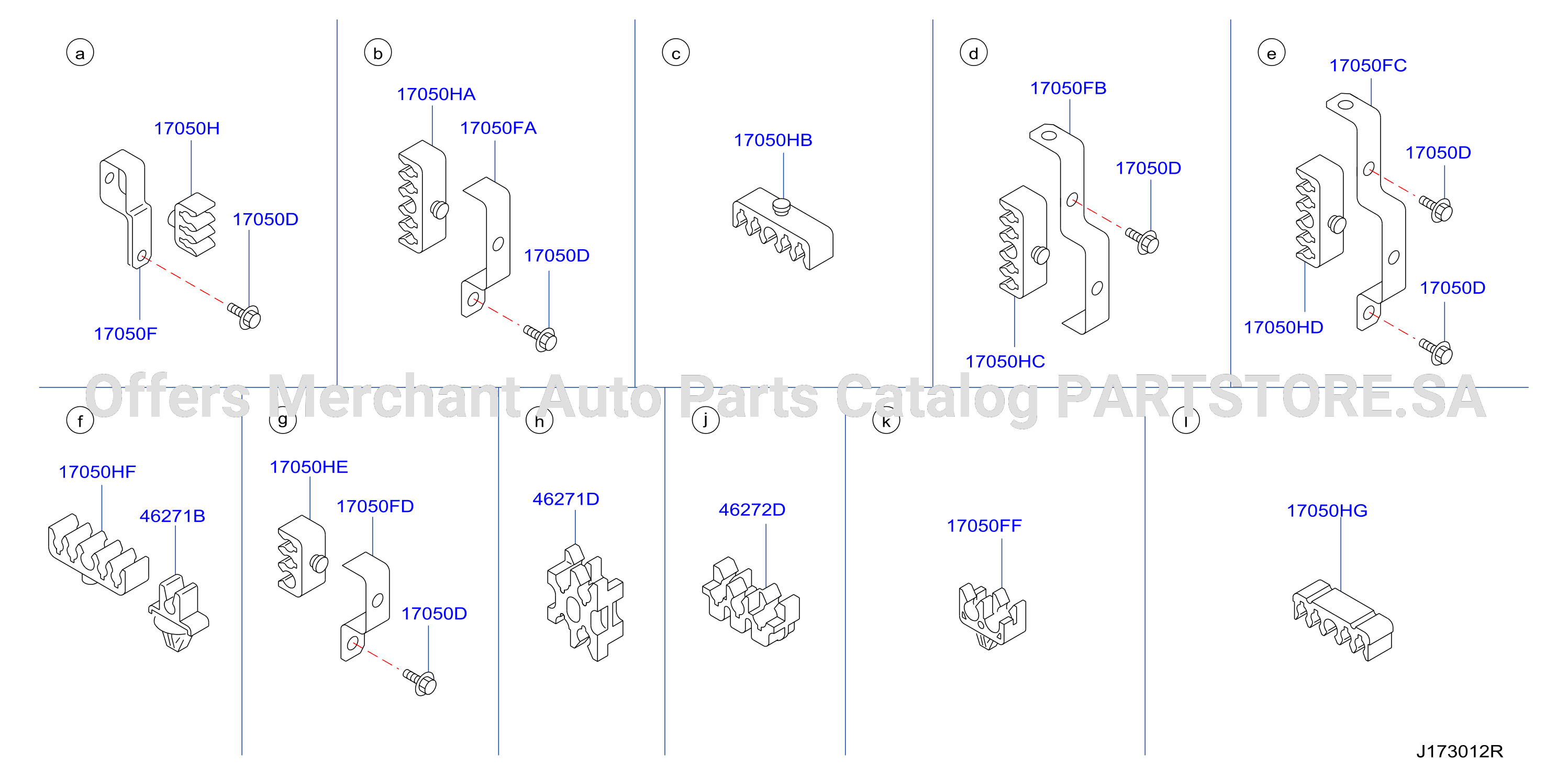 Fuel Piping Clamp Insulator
