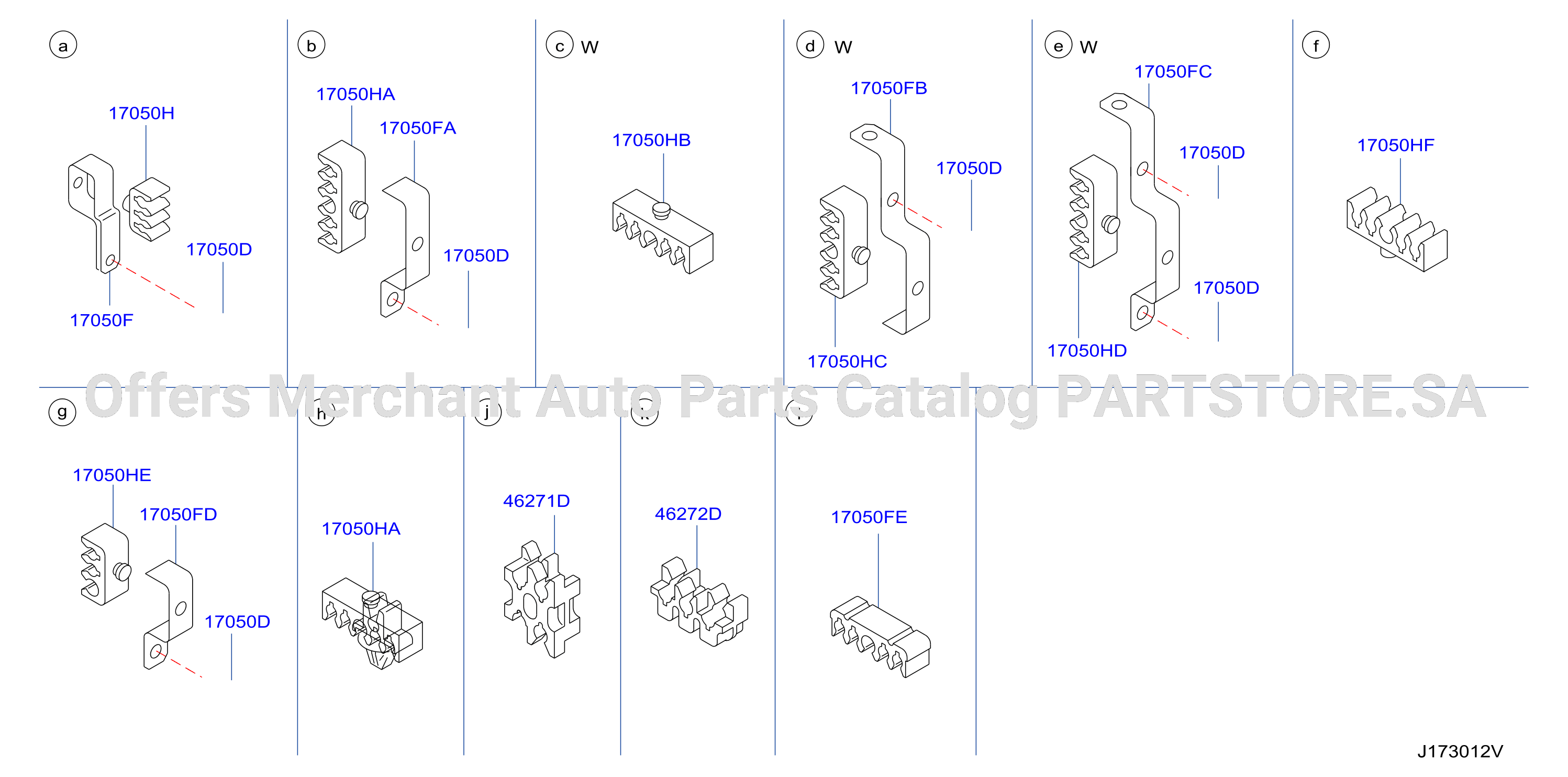 Fuel Piping Clamp Insulator