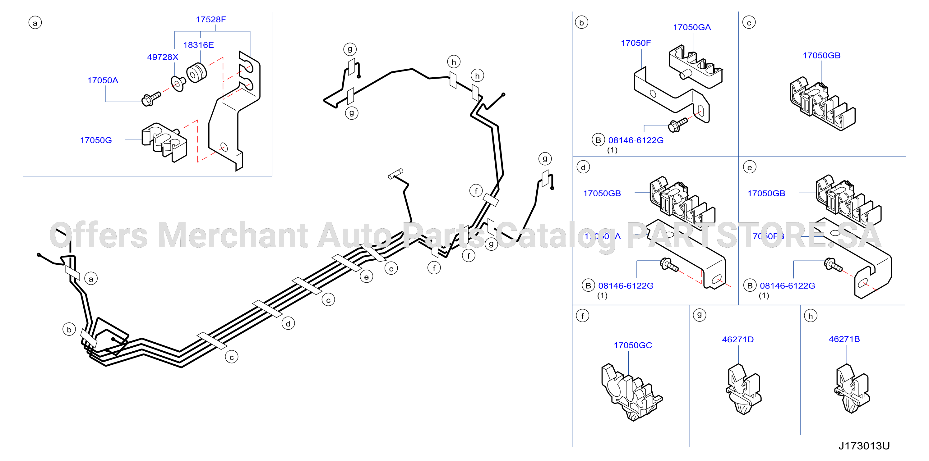 Fuel Piping Fuel Brake Piping